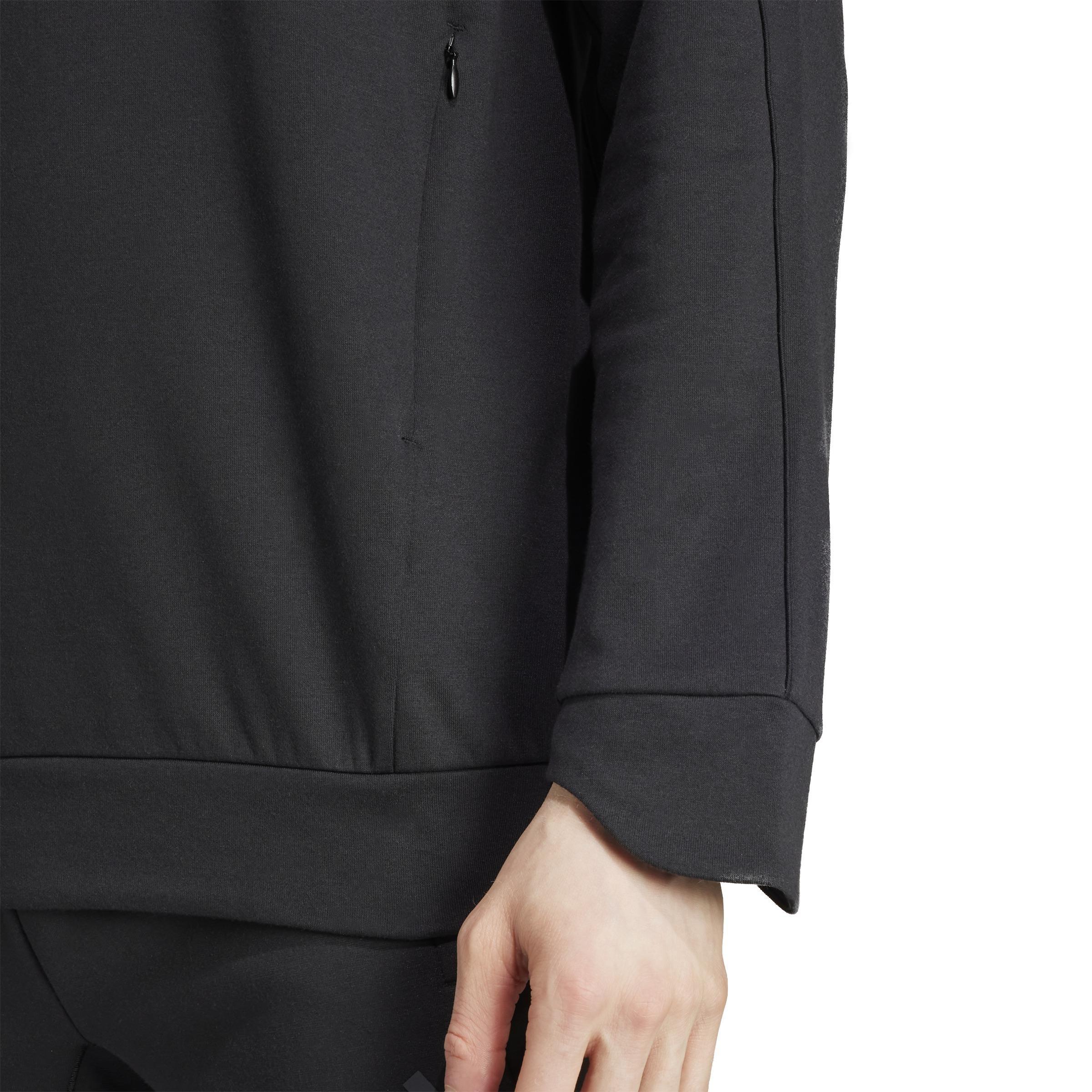 Yoga Training Hoodie, Black, , large image number 5