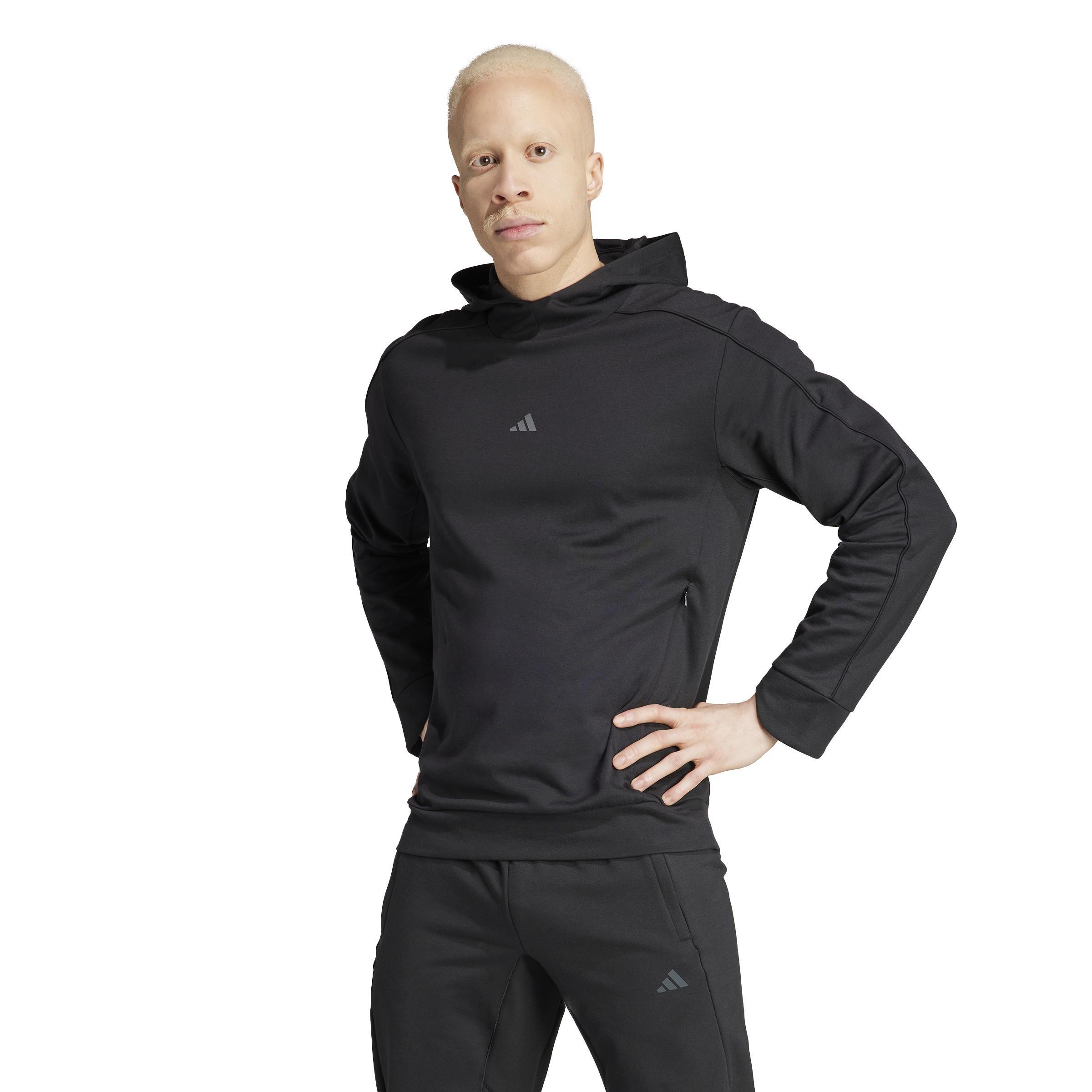 Yoga Training Hoodie, Black, , large image number 12