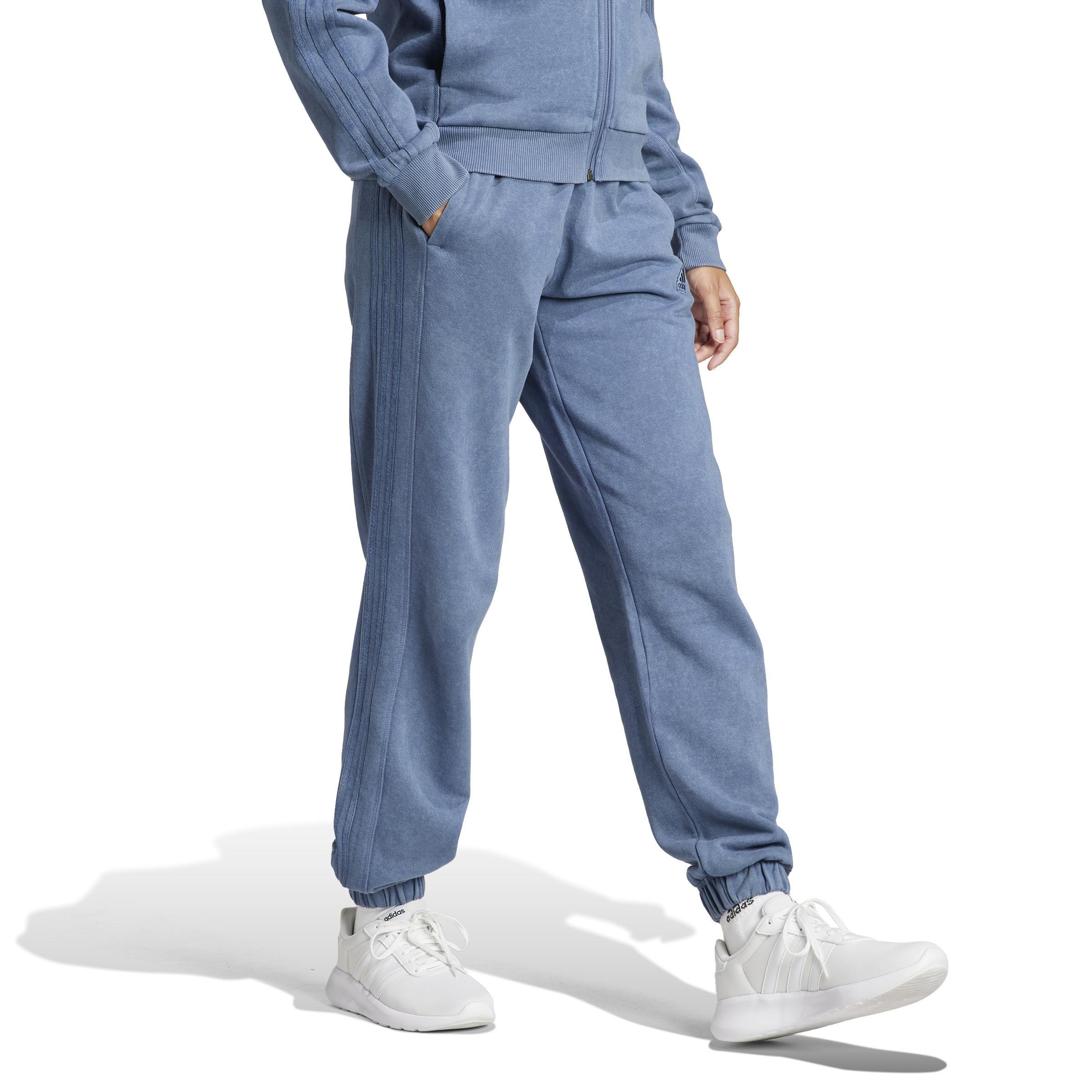 ALL SZN French Terry 3-Stripes Garment Wash Joggers, Blue, A901_ONE, large image number 12