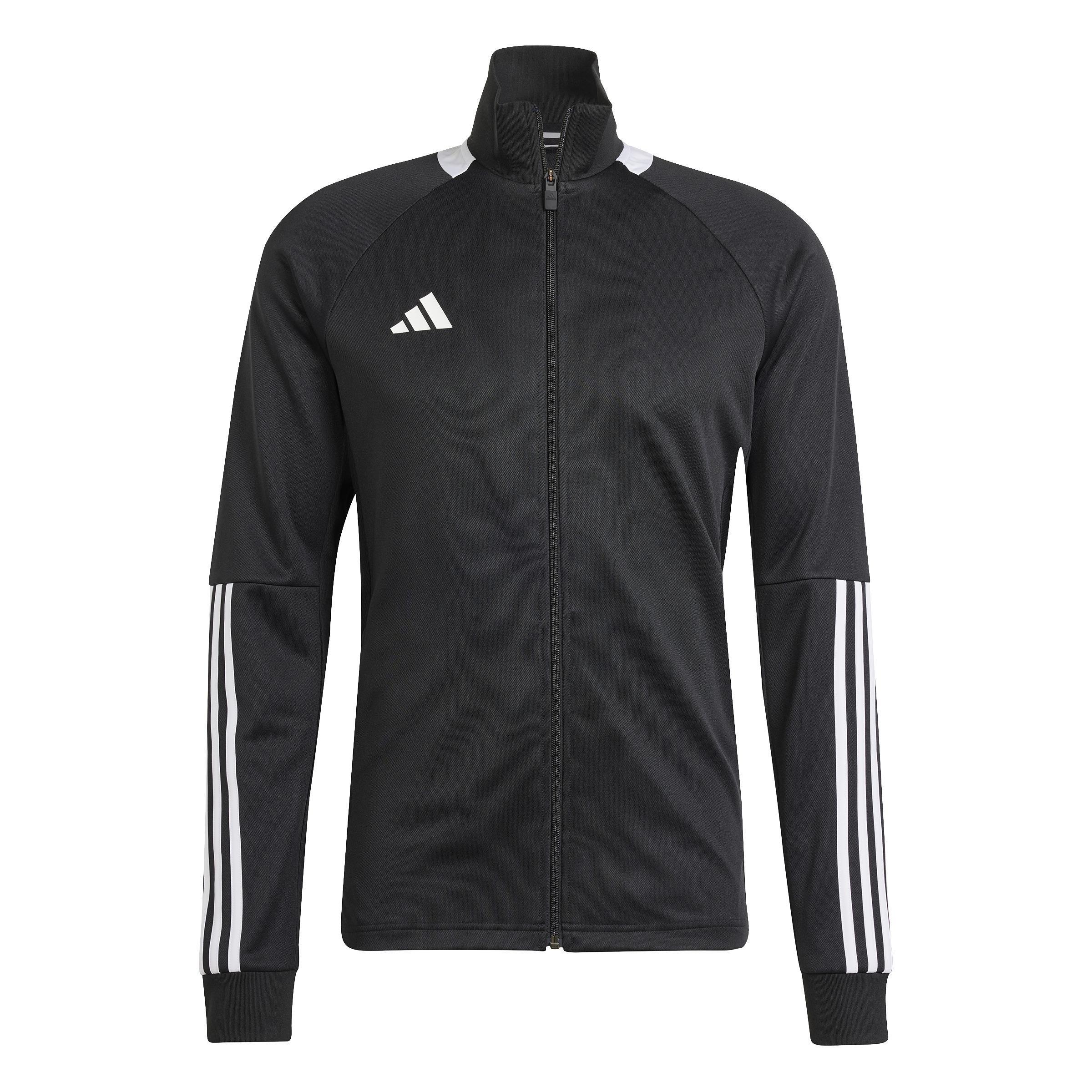 Sereno AEROREADY Cut 3-Stripes Slim Track Jacket, Black, A901_ONE, large image number 0
