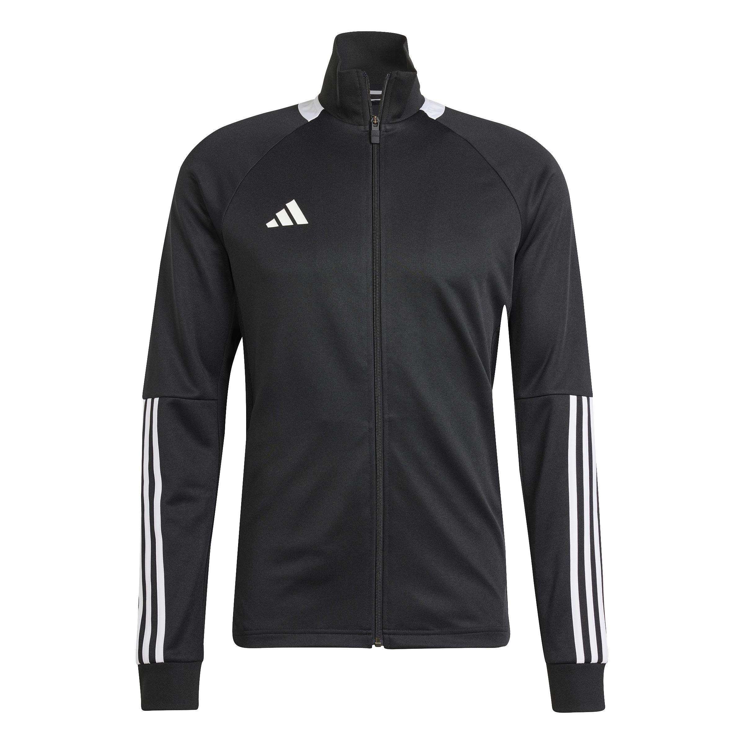 Sereno AEROREADY Cut 3-Stripes Slim Track Jacket, Black, A901_ONE, large image number 1