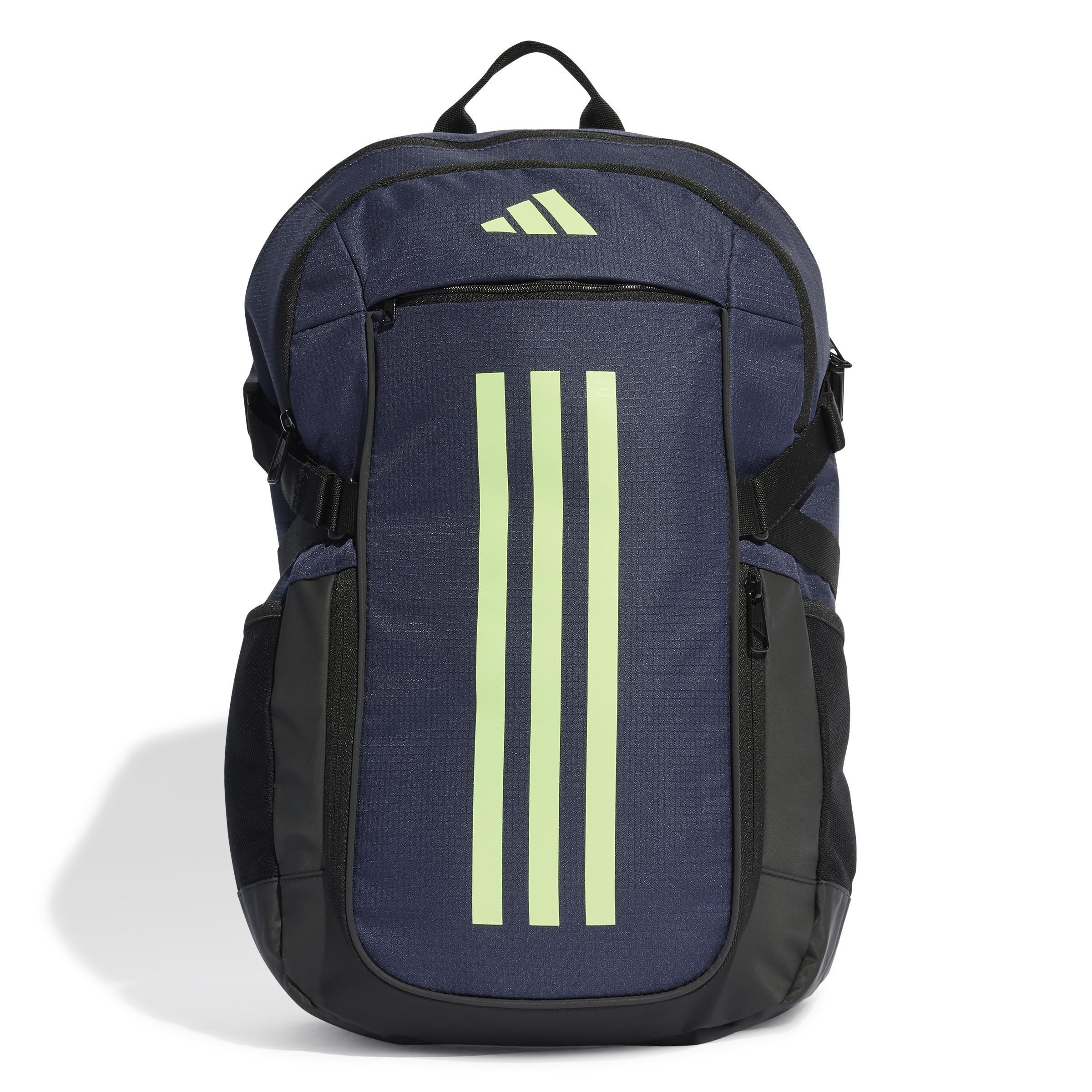 Unisex Essentials 3-Stripes Performance Backpack, Blue, A901_ONE, medium