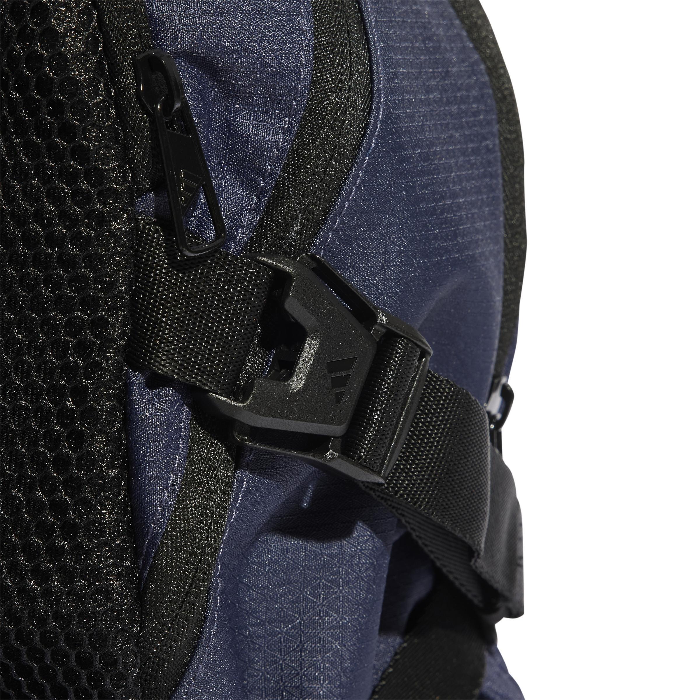 Unisex Essentials 3-Stripes Performance Backpack, Blue, A901_ONE, large image number 5
