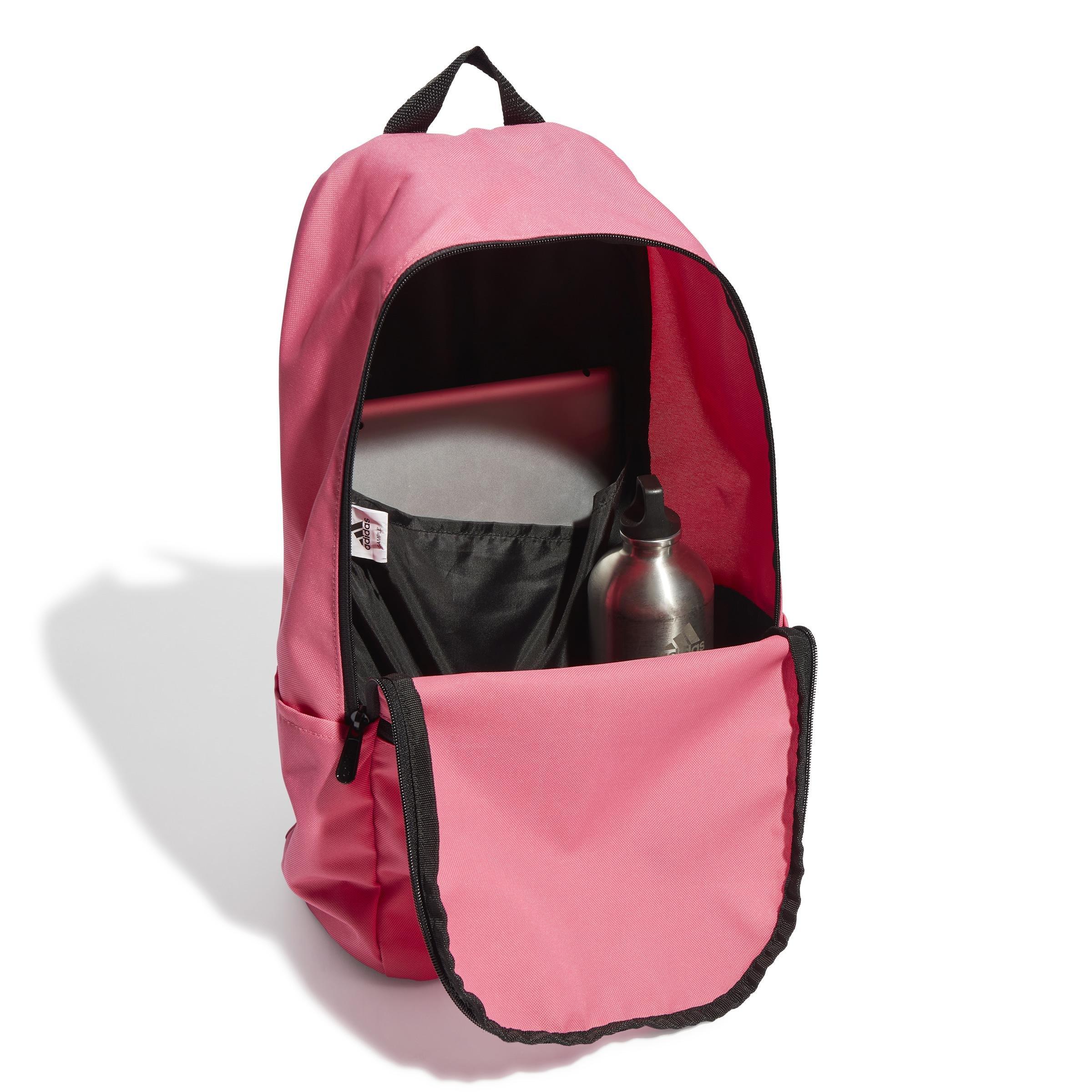Unisex Classic Foundation Backpack, Pink, A901_ONE, large image number 2
