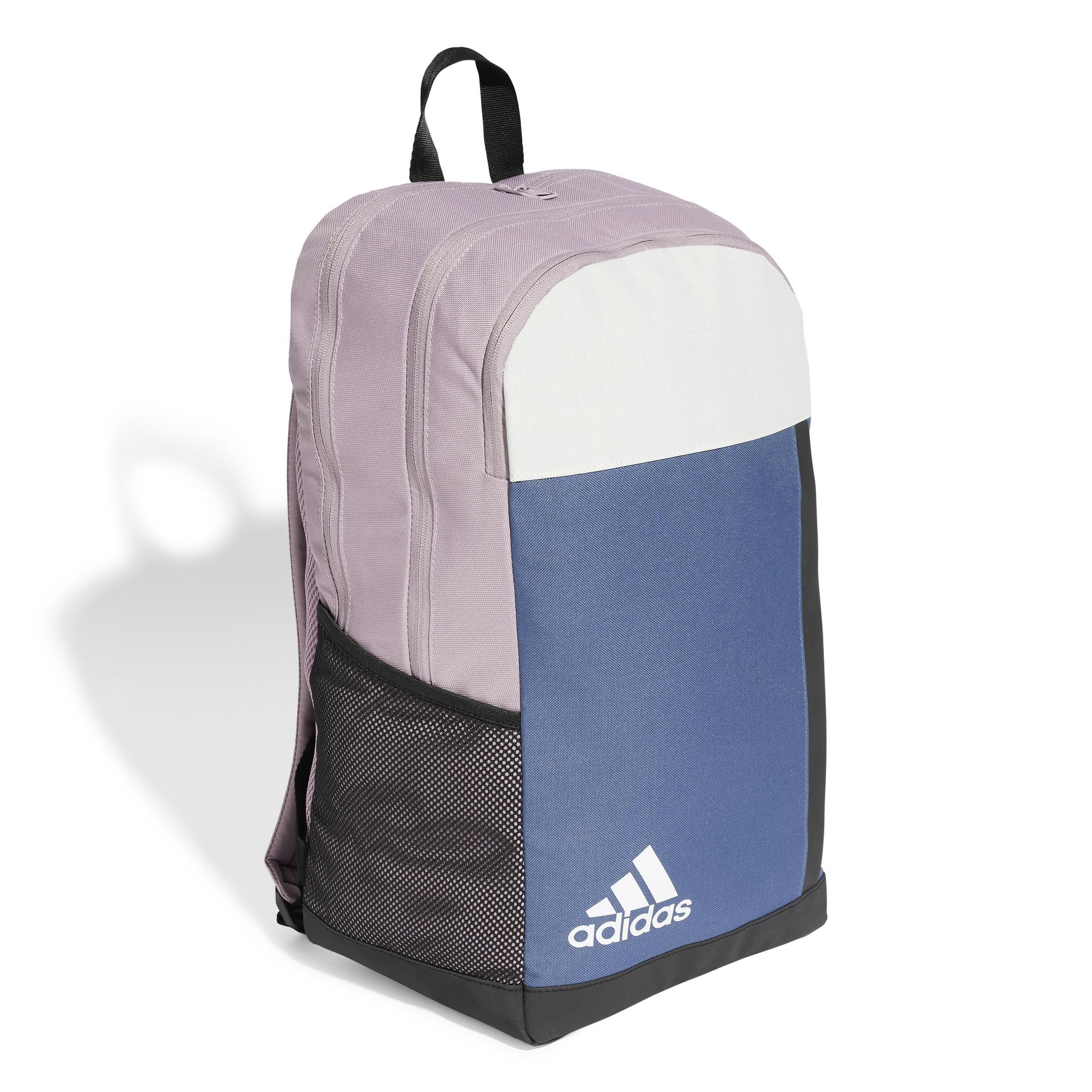Unisex Motion Badge of Sport Backpack, Purple, A901_ONE, large image number 2