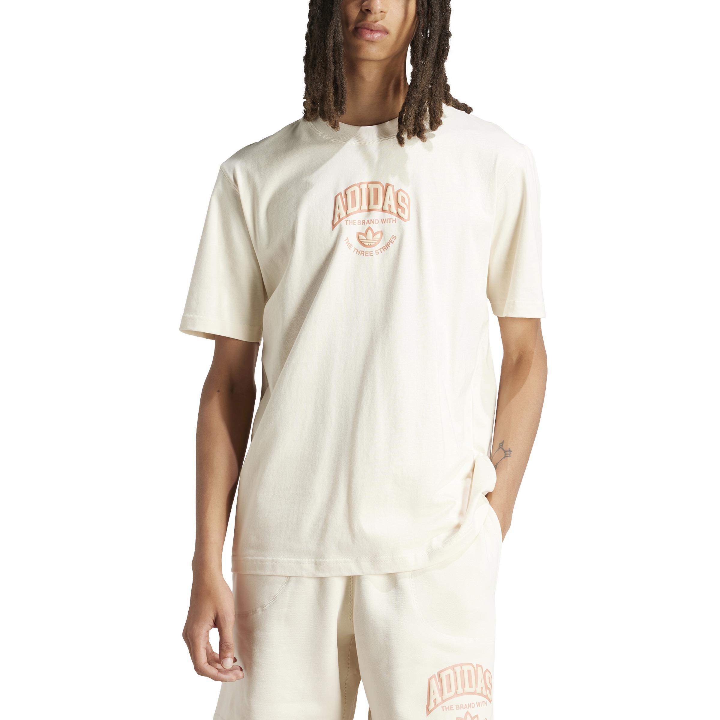 Vrct Short Sleeve T-Shirt, White, A901_ONE, large image number 1