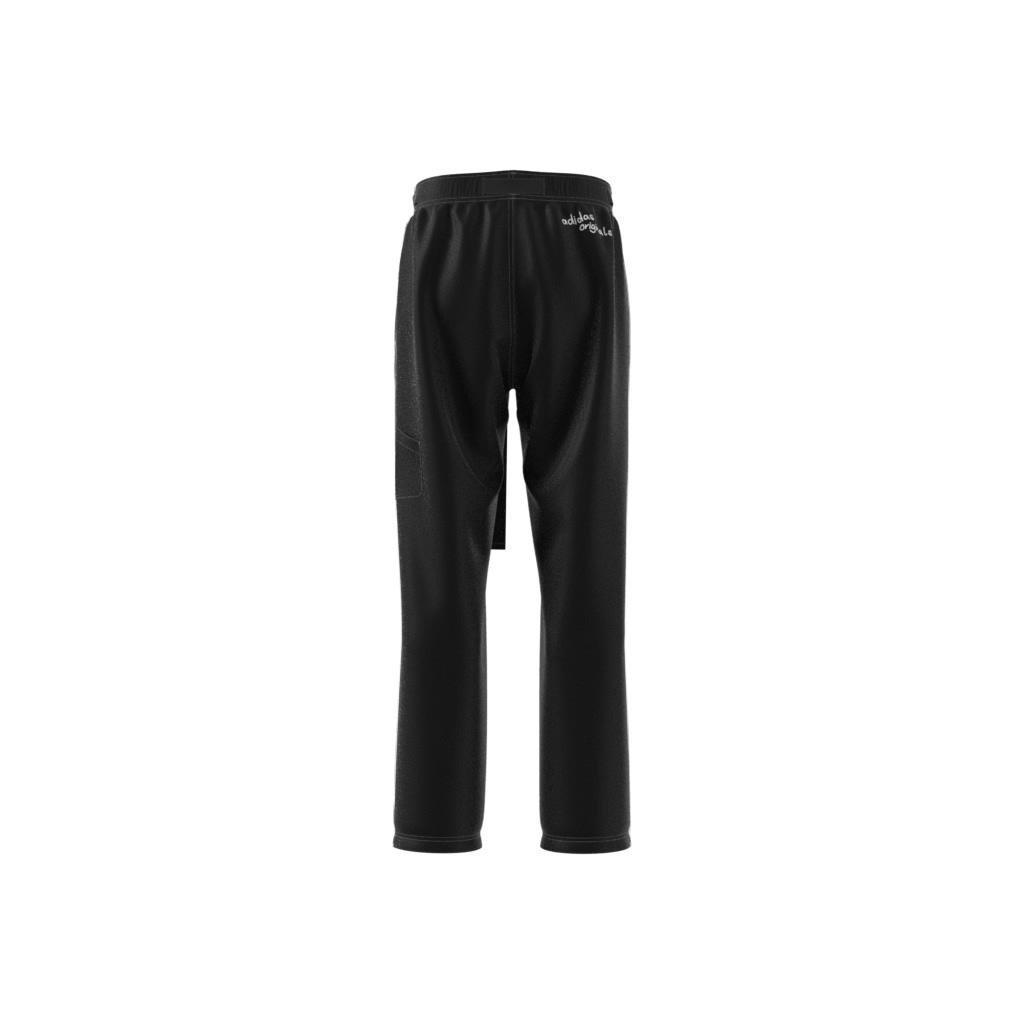 Adi Cargo Tracksuit Bottoms, Black, A901_ONE, large image number 6