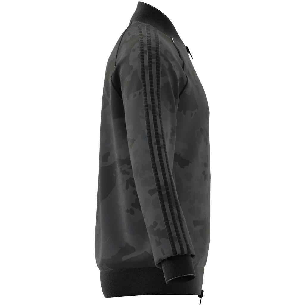 Camo Sstr Track Top, Black, , large image number 0