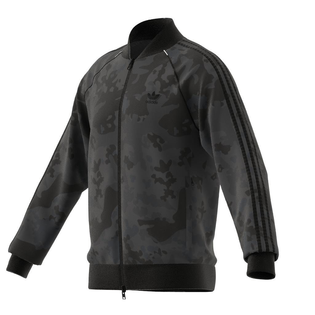 Camo Sstr Track Top, Black, , large image number 3