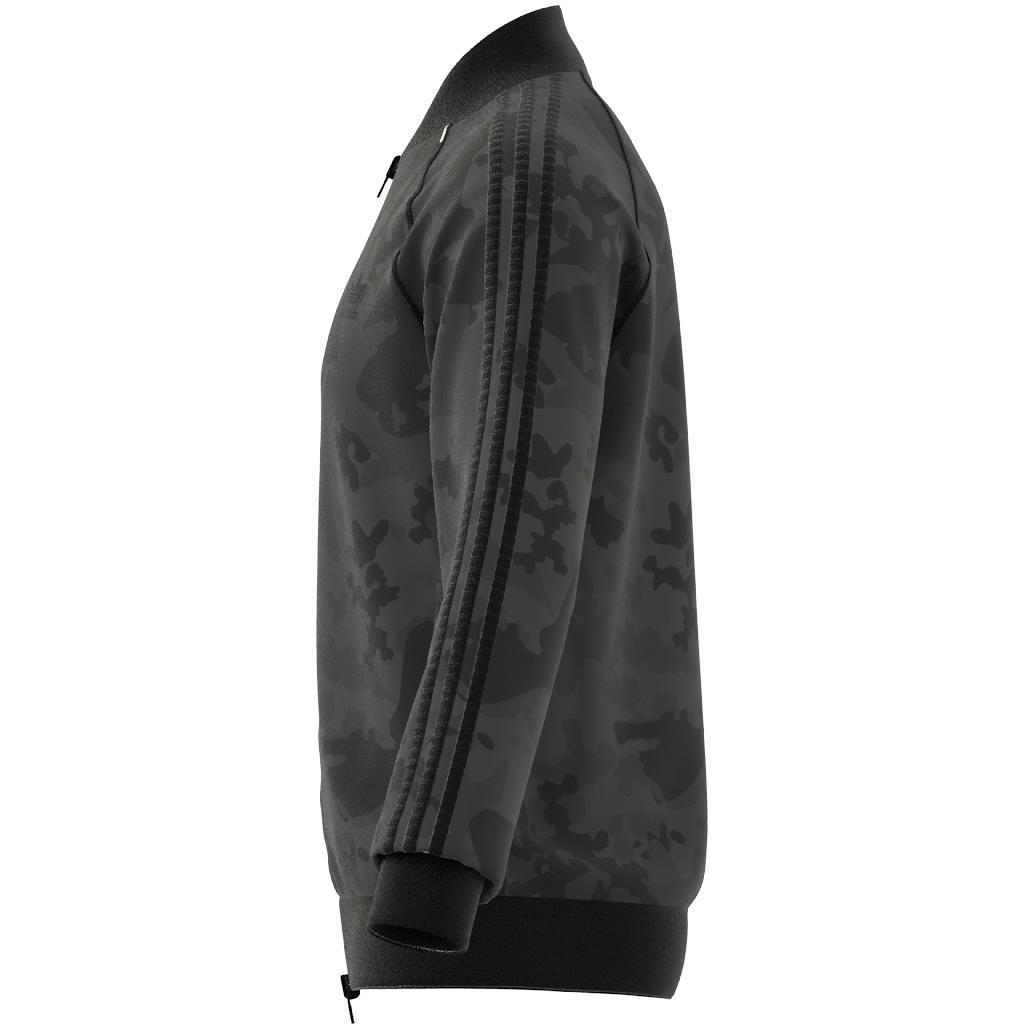 Camo Sstr Track Top, Black, , large image number 6