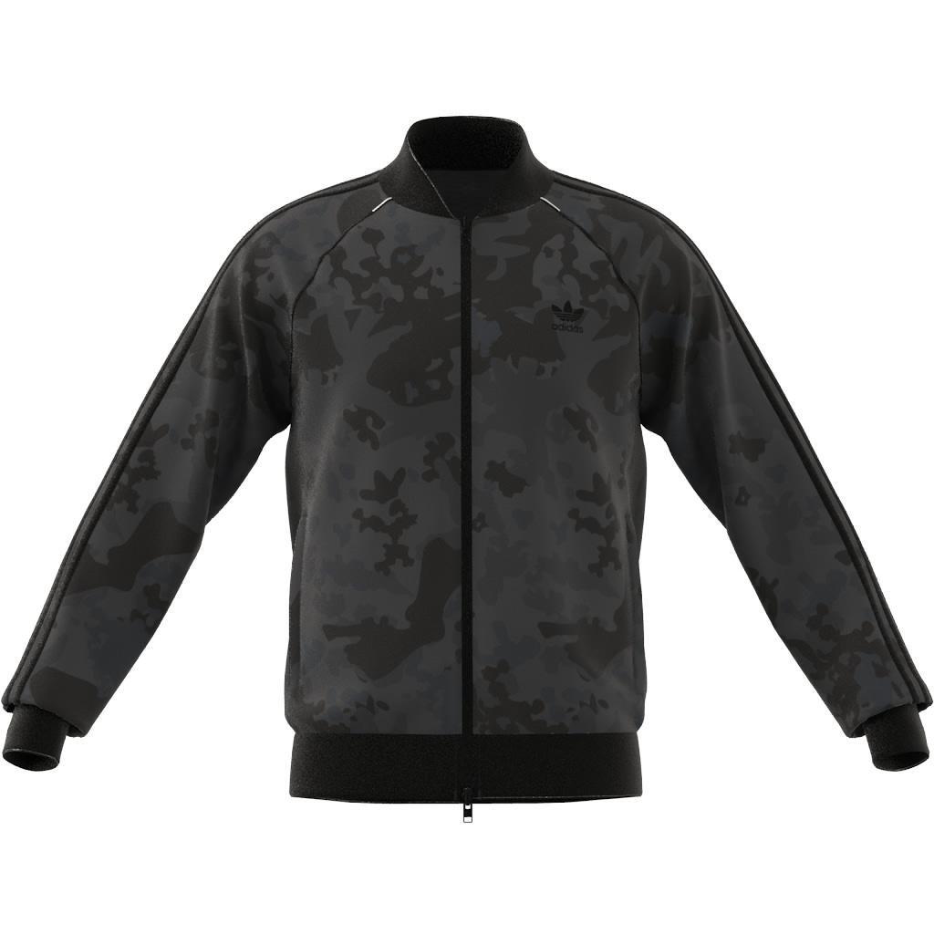 Camo Sstr Track Top, Black, , large image number 7