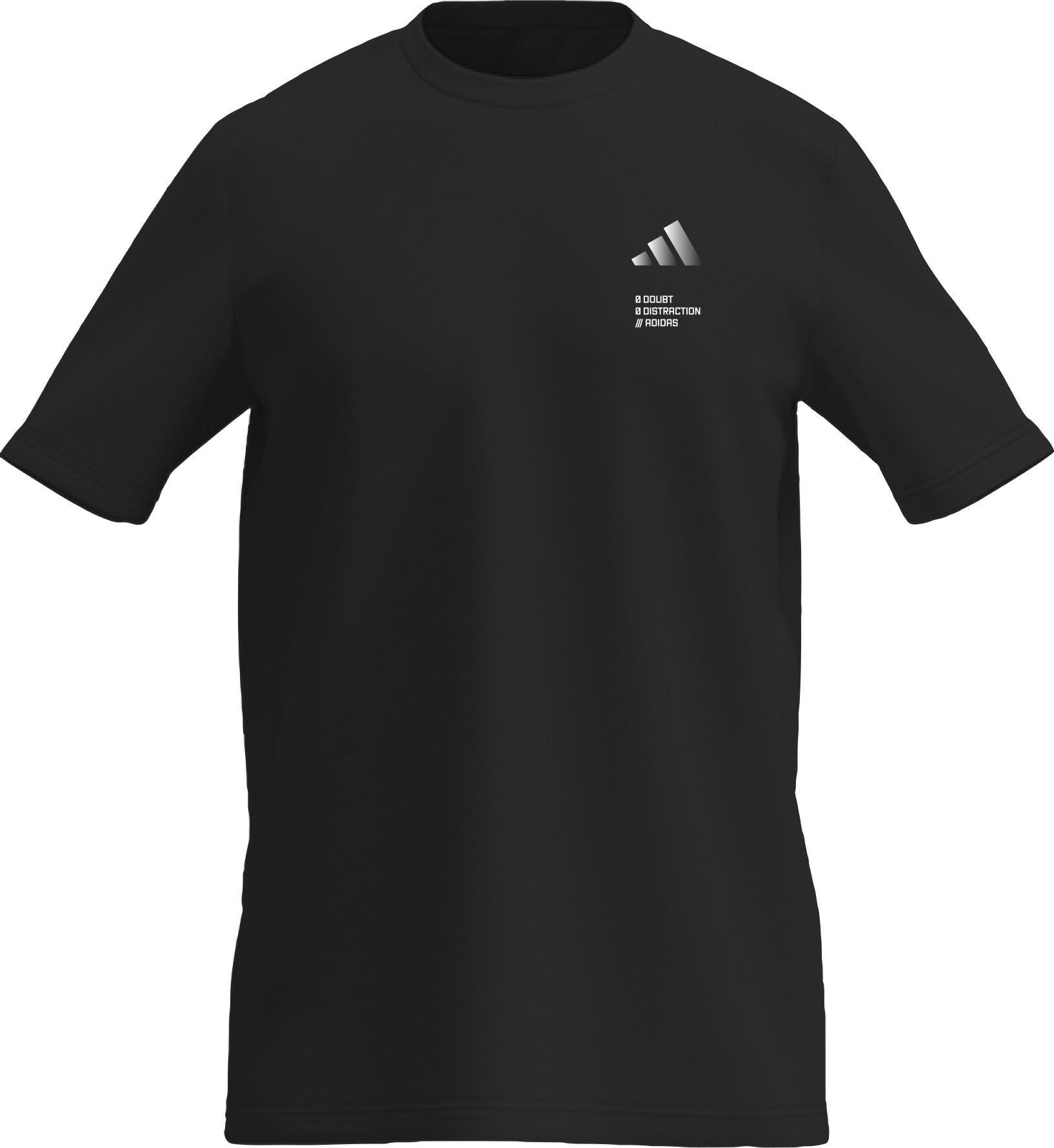 Running Adizero Graphic T-Shirt, Black, A901_ONE, large image number 4