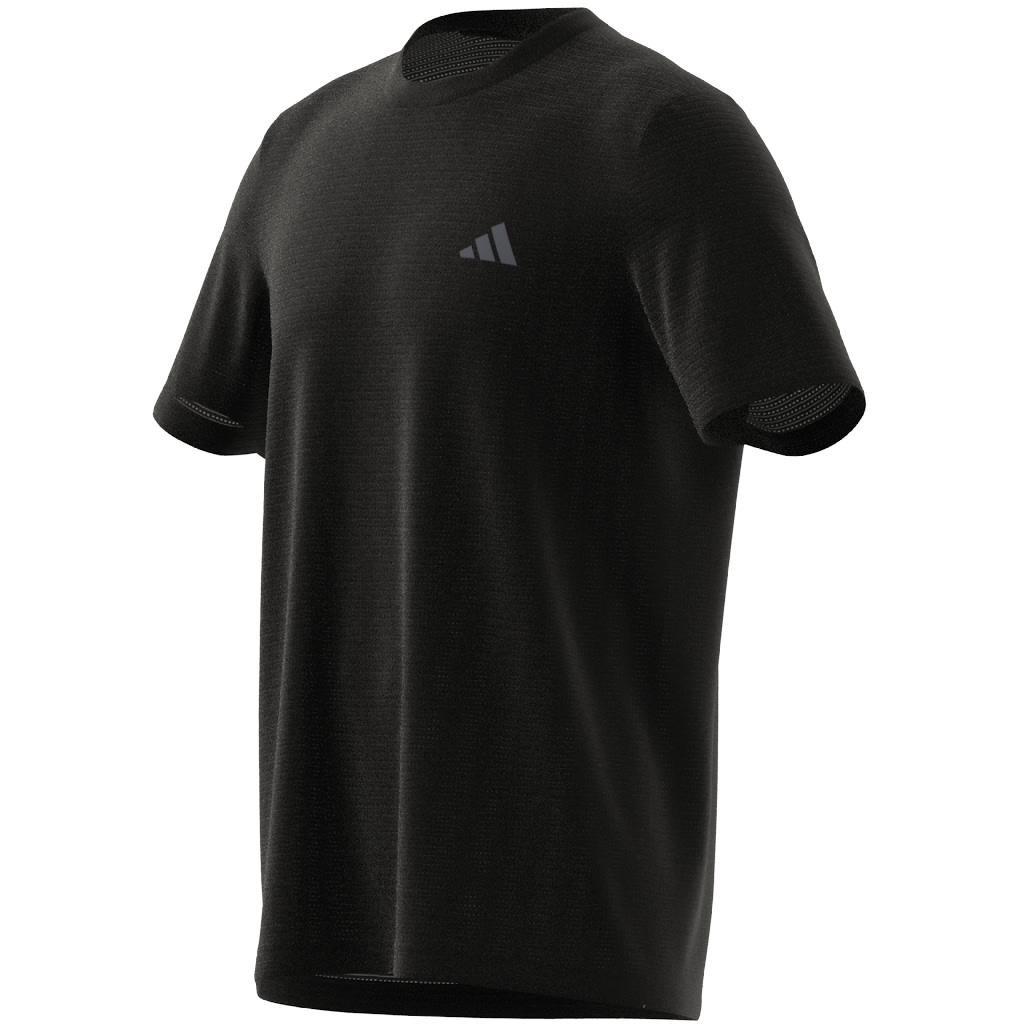 Running Adizero Graphic T-Shirt, Black, A901_ONE, large image number 7