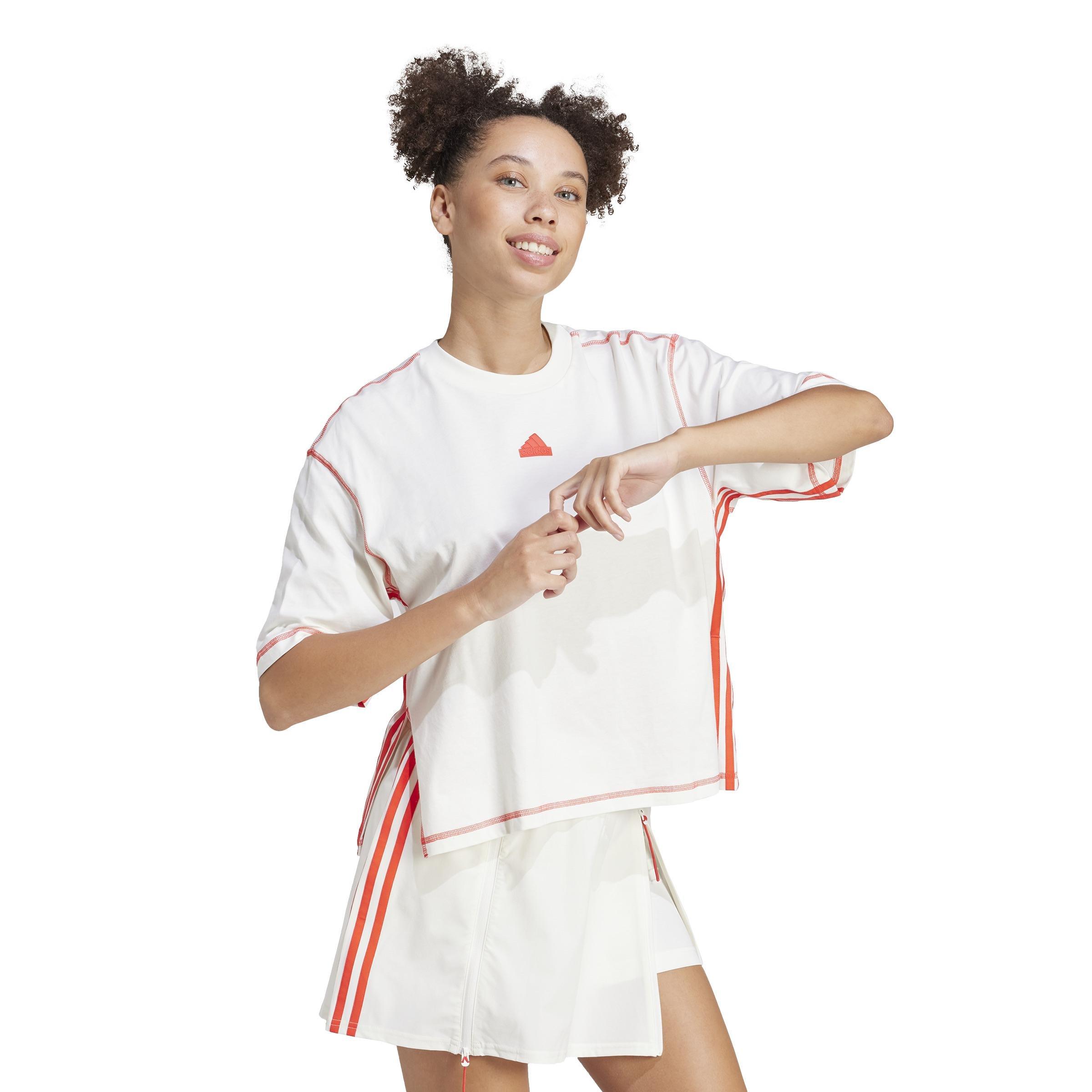 Express All-Gender Anti-Microbial T-Shirt, White, A901_ONE, large image number 7