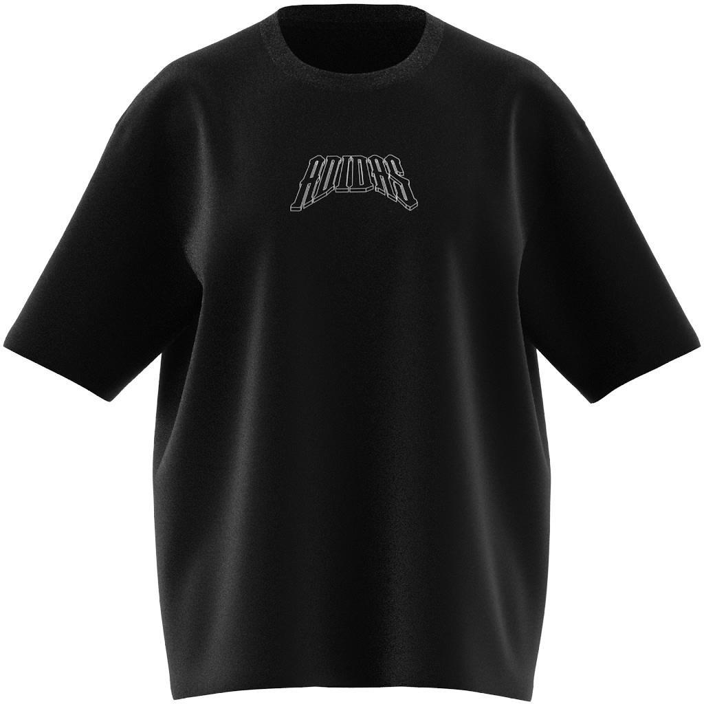 Band Merch Graphic Boyfriend T-Shirt, Black, , large image number 14