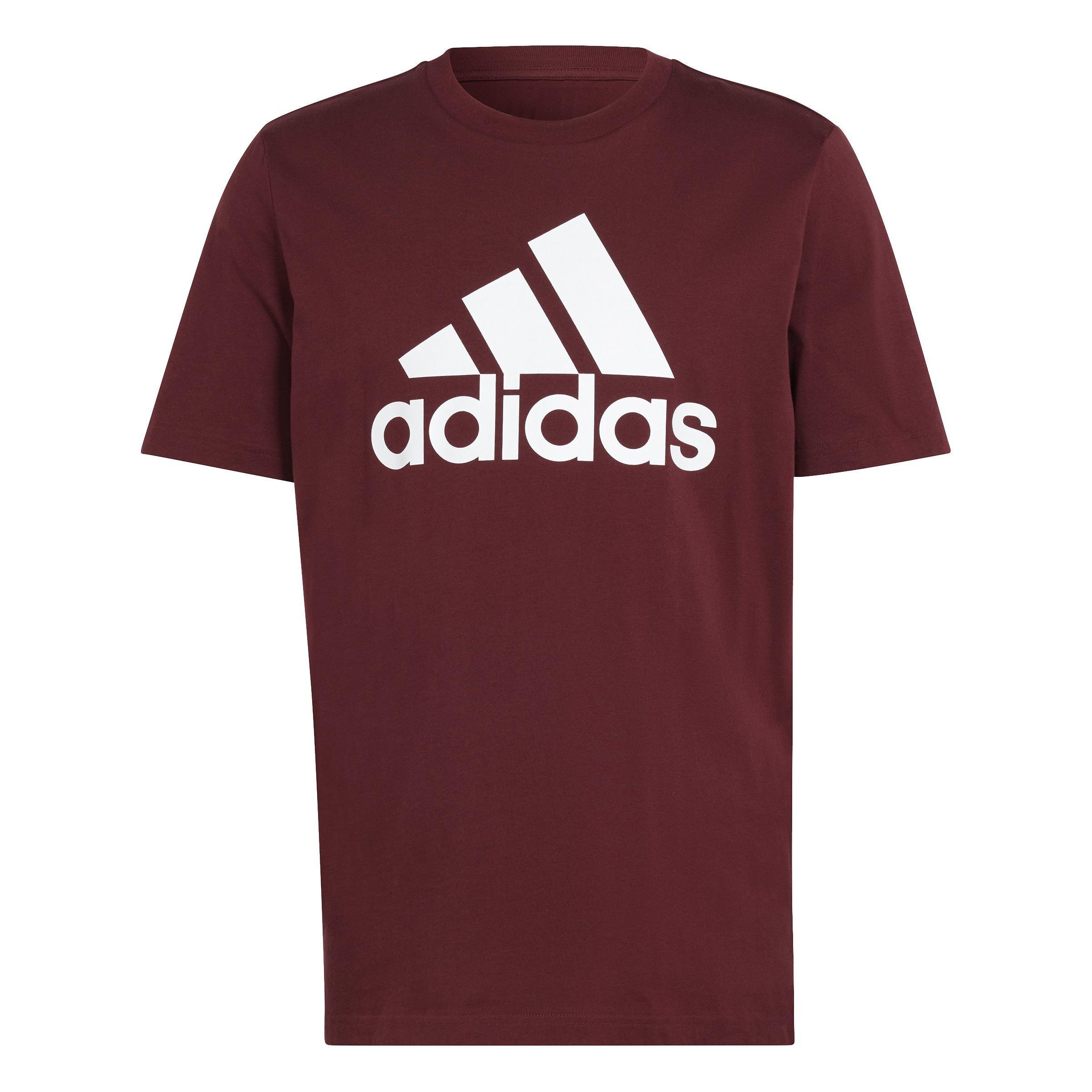 Essentials Single Jersey Big Logo T-Shirt, Red, A901_ONE, large image number 2
