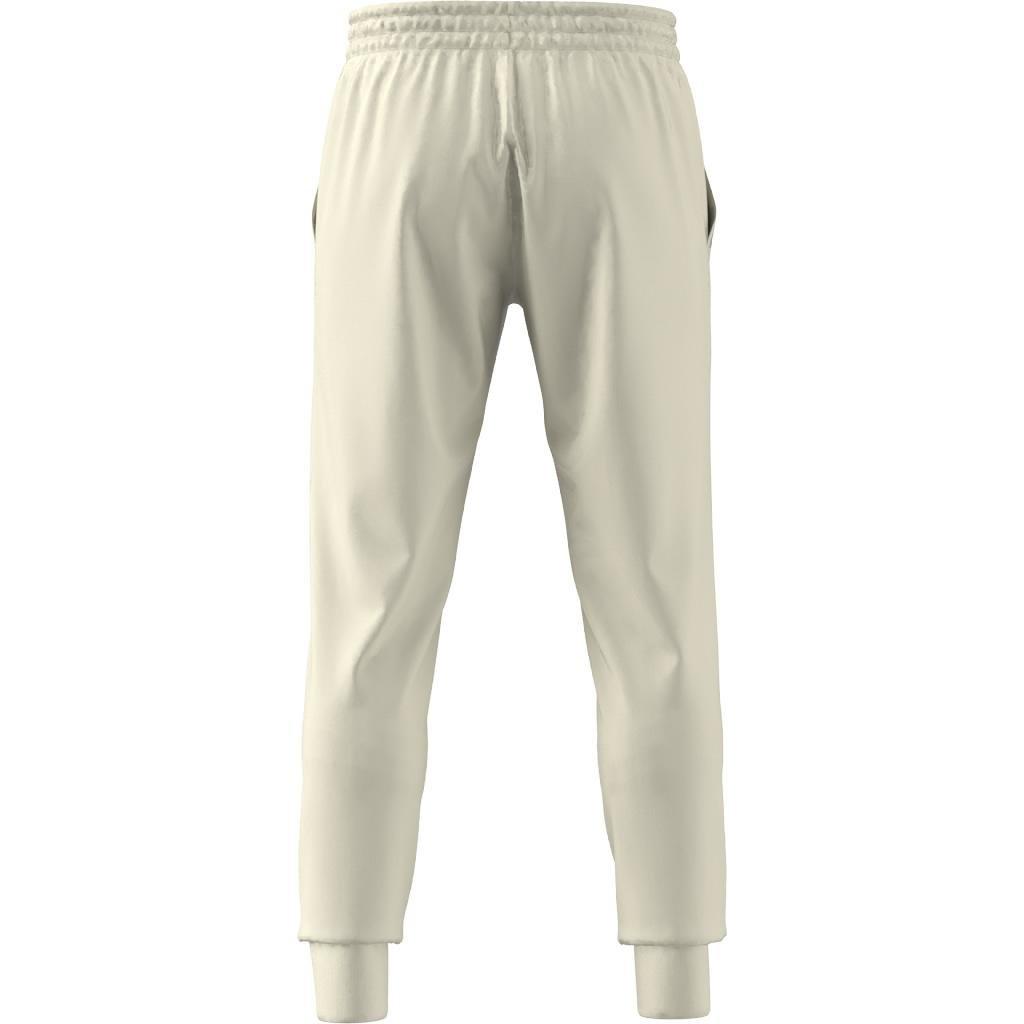 Essentials Single Jersey Tapered Cuff Joggers, White, , large image number 14