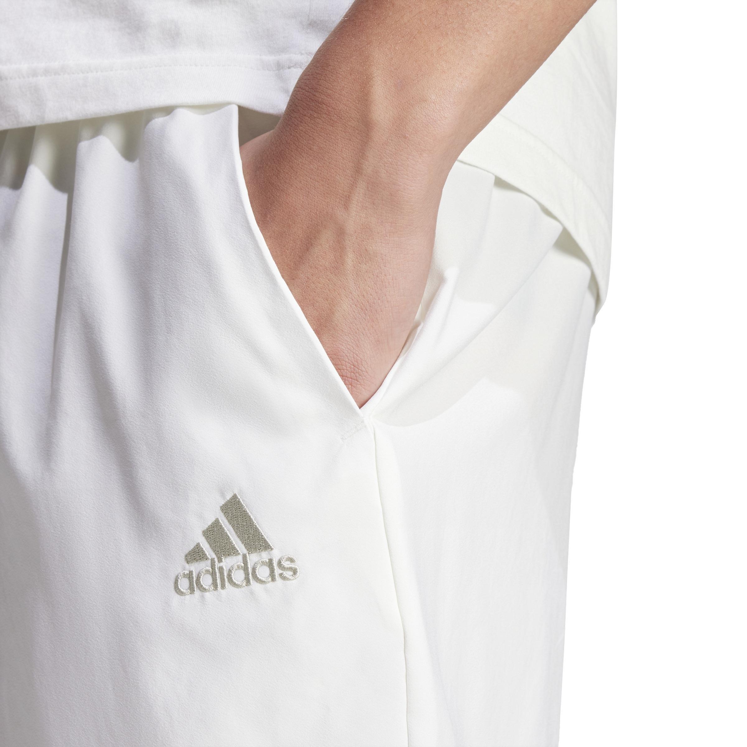 AEROREADY Essentials Chelsea Small Logo Shorts, White, , large image number 5