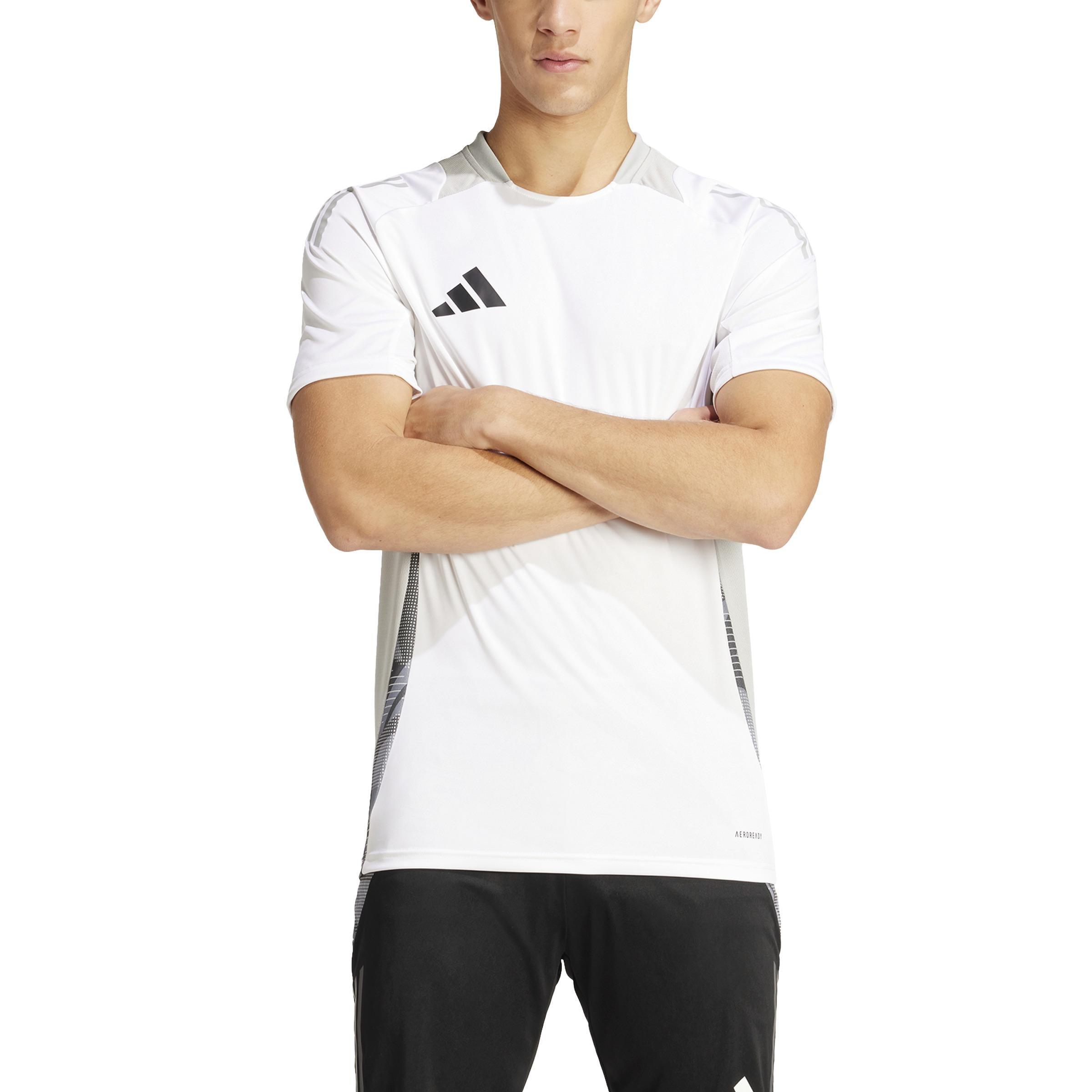 Tiro 24 Competition Training Jersey, White, A901_ONE, large image number 2