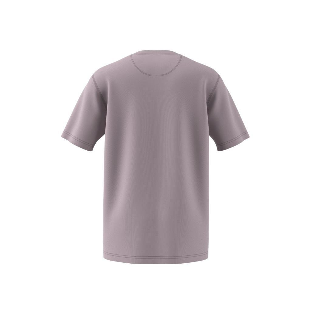 Trefoil Essentials + Dye Pocket T-Shirt, Purple, A901_ONE, large image number 8
