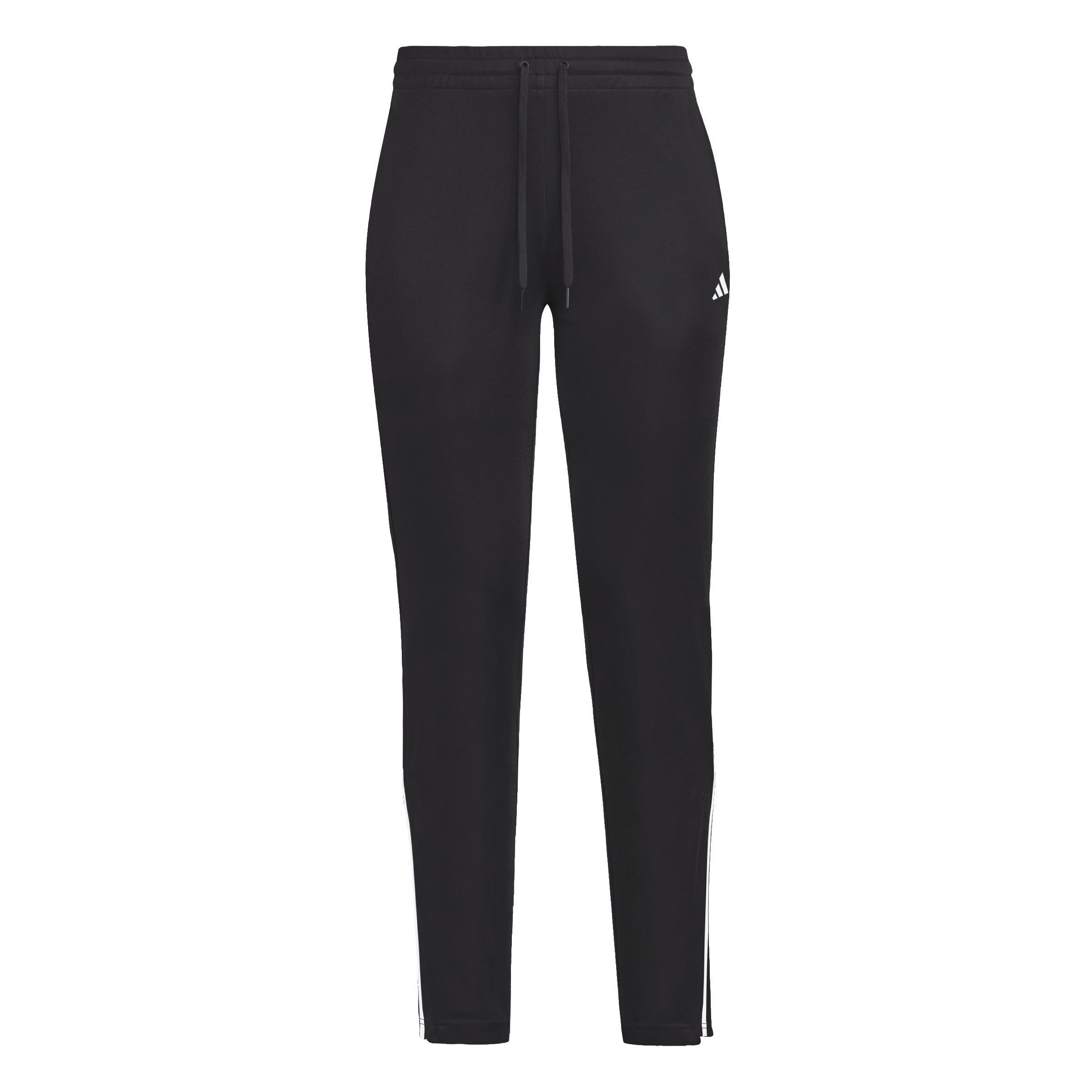 Sereno AEROREADY Cut 3-Stripes Slim Tapered Tracksuit Bottoms, Black, , large image number 0