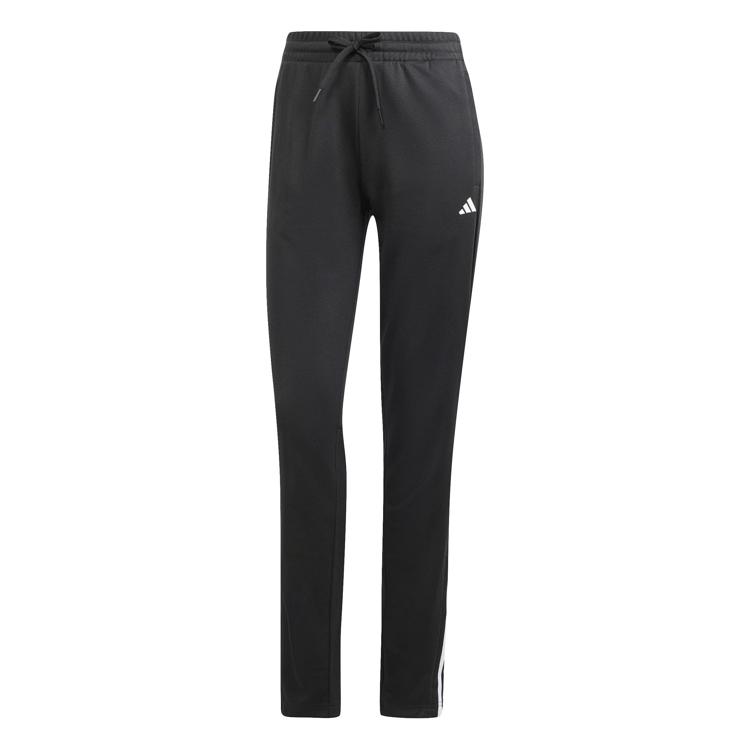 Sereno AEROREADY Cut 3-Stripes Slim Tapered Tracksuit Bottoms, Black, , large image number 1