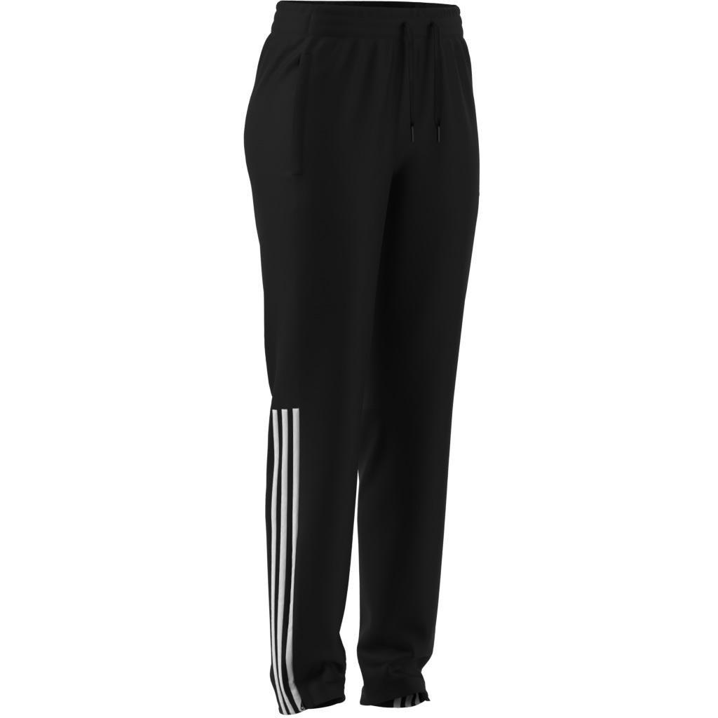 Sereno AEROREADY Cut 3-Stripes Slim Tapered Tracksuit Bottoms, Black, , large image number 10