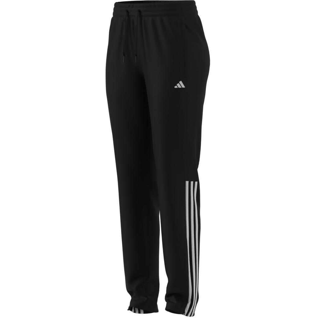 Sereno AEROREADY Cut 3-Stripes Slim Tapered Tracksuit Bottoms, Black, , large image number 12