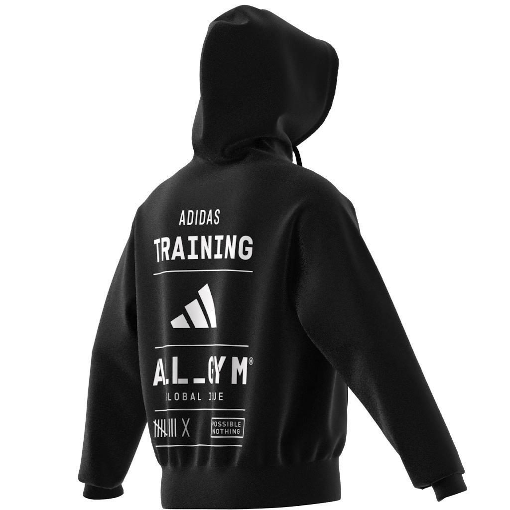 Unisex All-Gym Category Pump Cover Hoodie, Black, A901_ONE, large image number 7