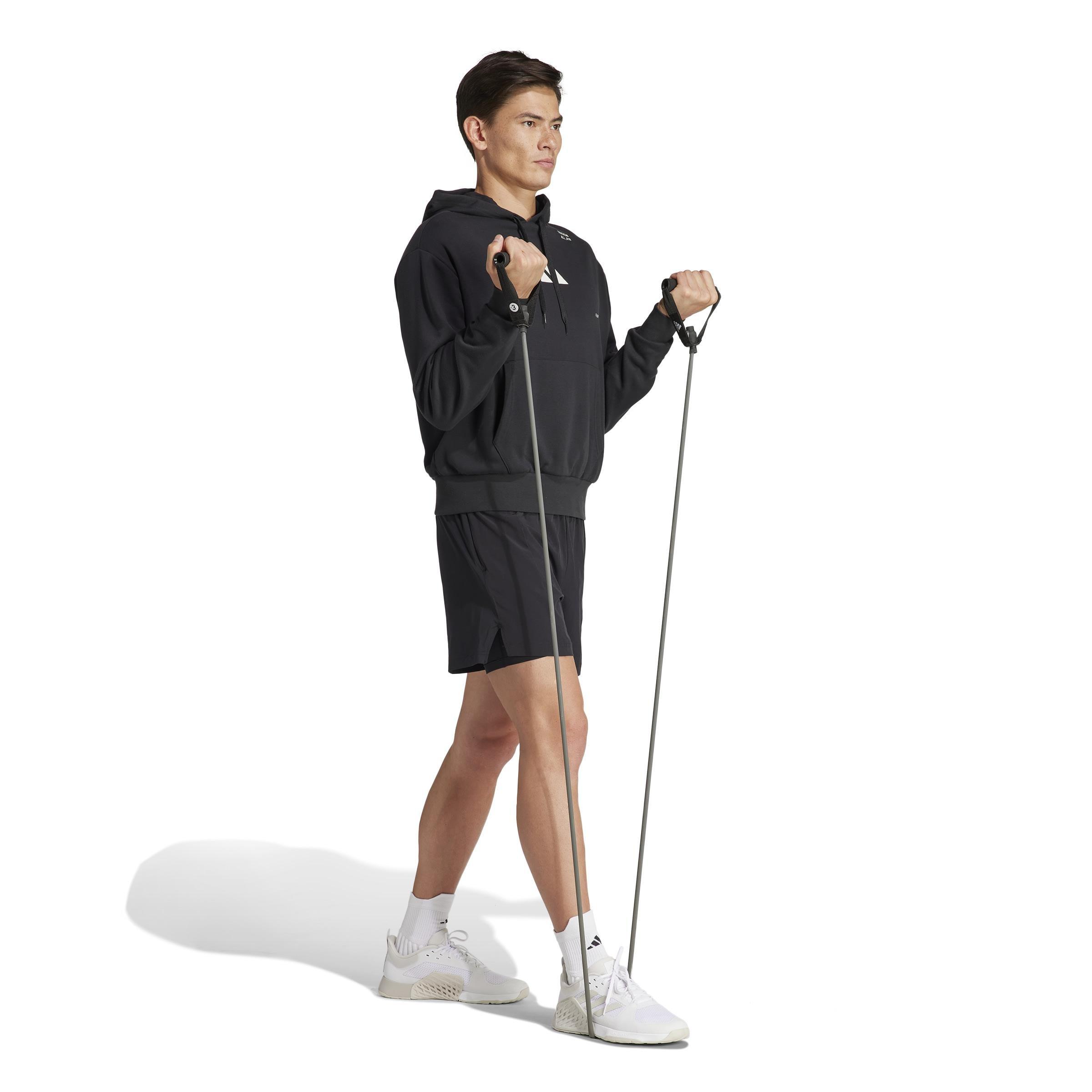 Unisex All-Gym Category Pump Cover Hoodie, Black, A901_ONE, large image number 11