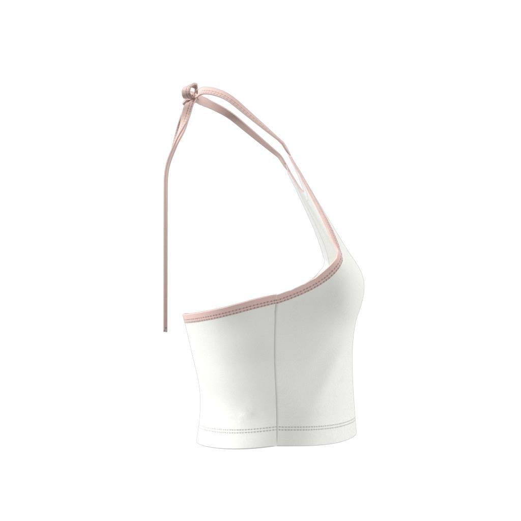 Fashion Graphics Floral Halter Neck Top, White, A901_ONE, large image number 11