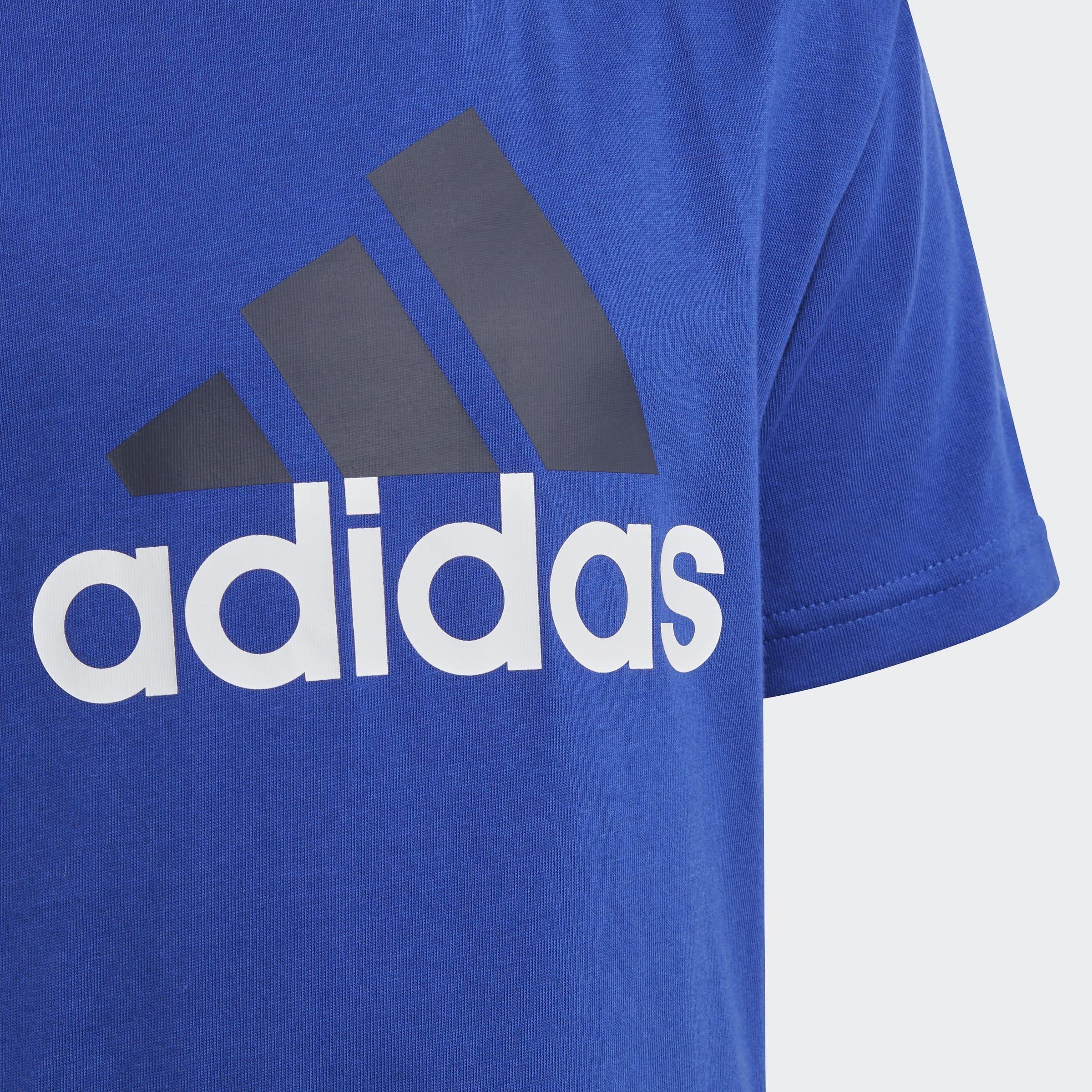 Unisex Kids Essentials Logo Tee And Short Set, Blue, A901_ONE, large image number 4