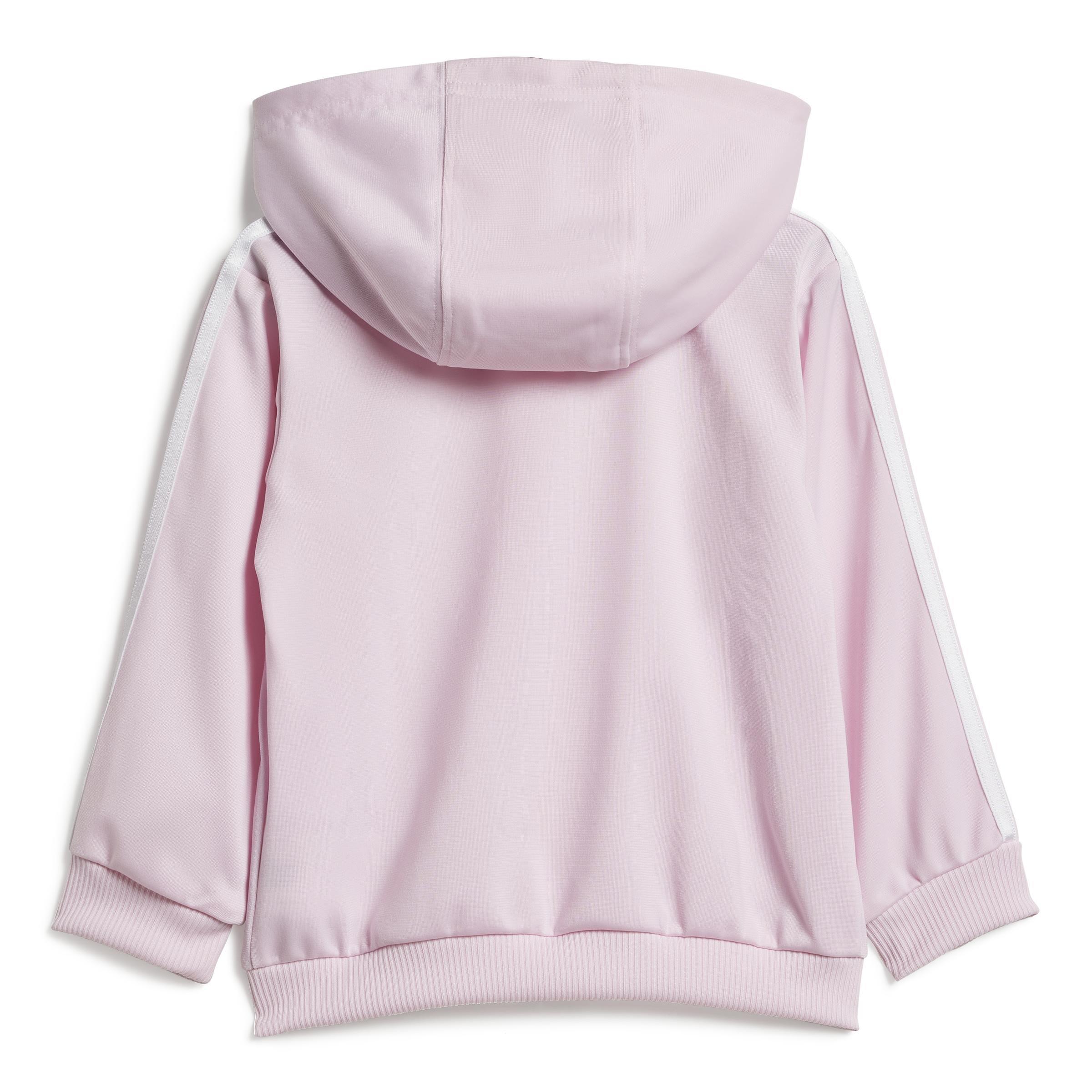 Essentials Shiny Hooded Track Suit, Pink, A901_ONE, large image number 3