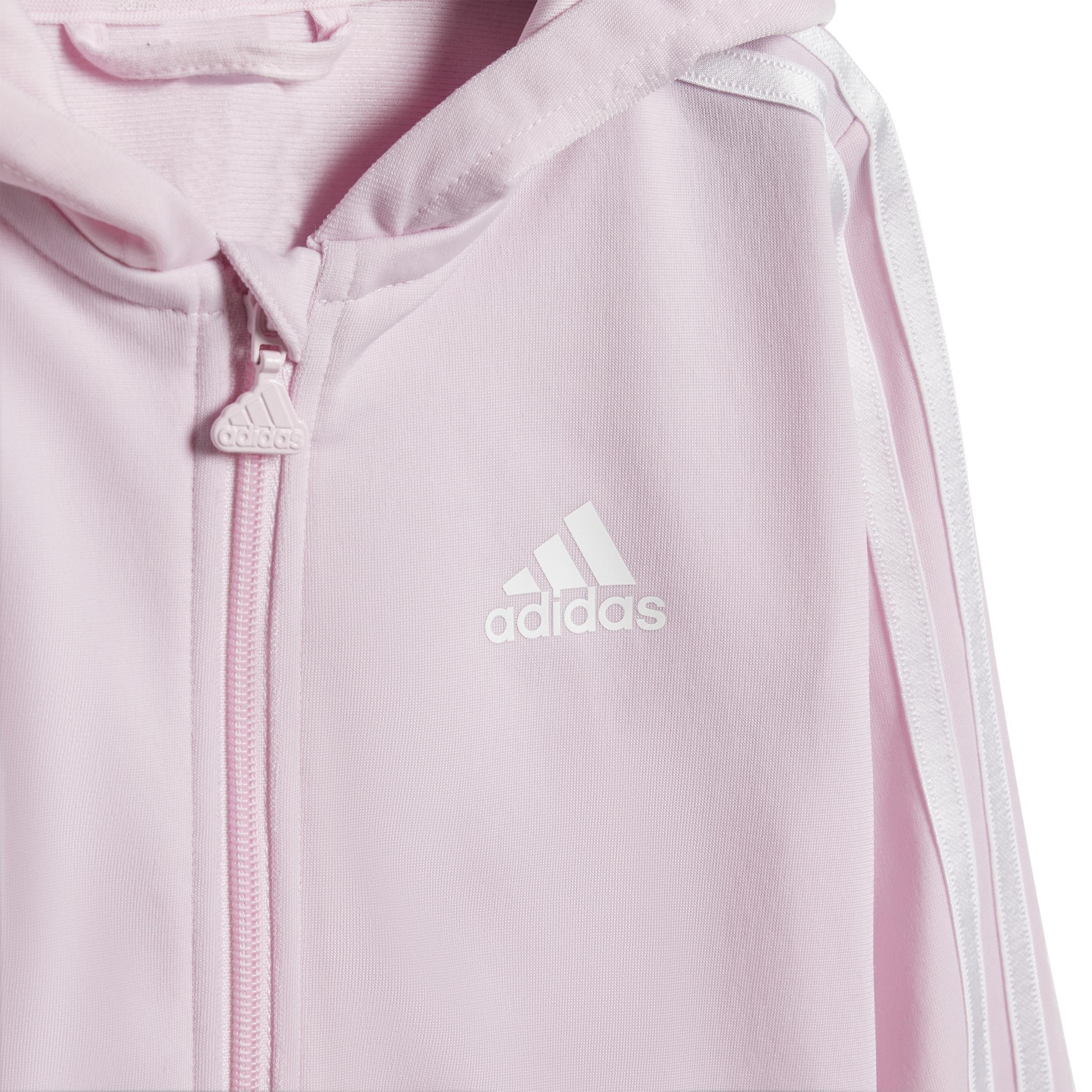 Essentials Shiny Hooded Track Suit, Pink, A901_ONE, large image number 4