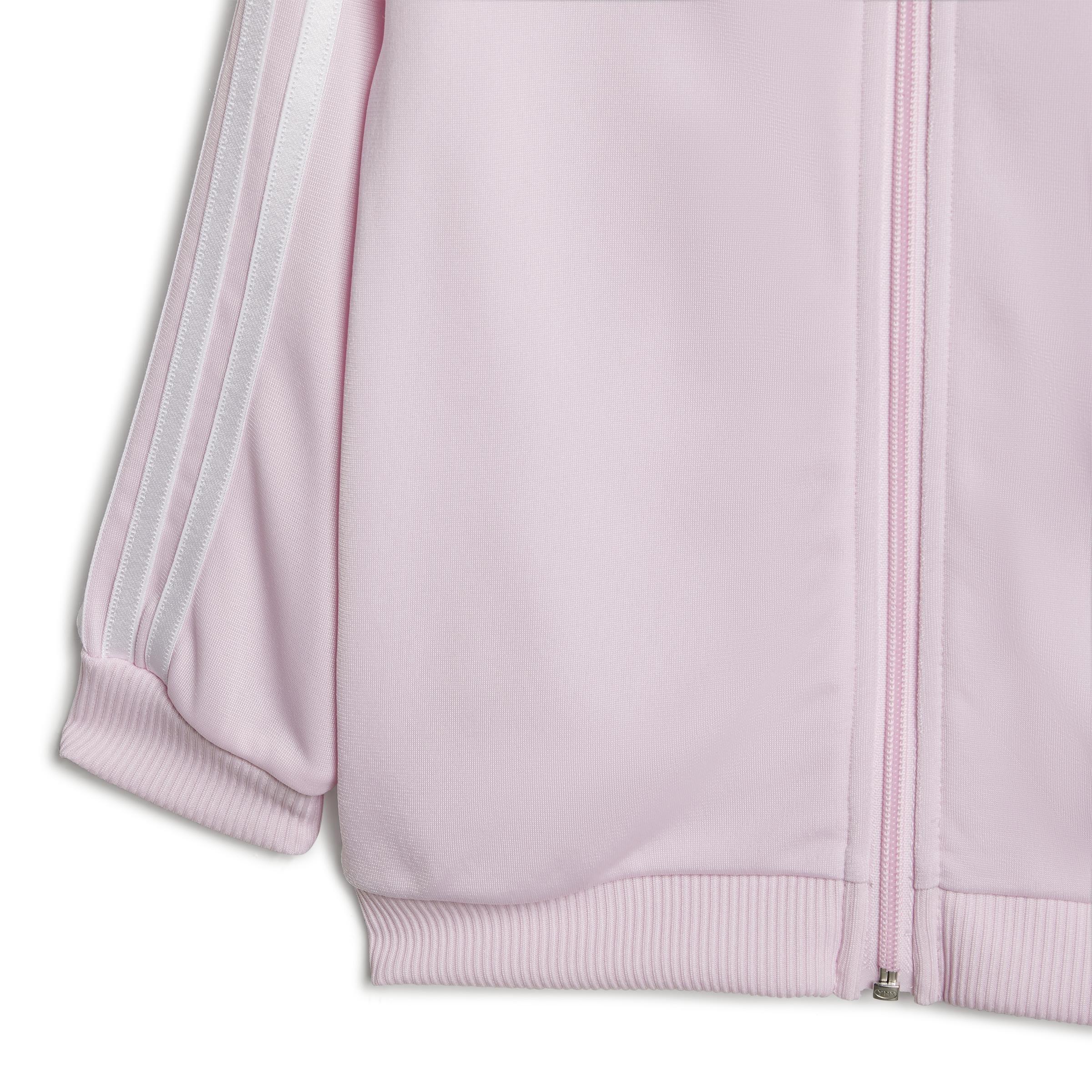 Essentials Shiny Hooded Track Suit, Pink, A901_ONE, large image number 6