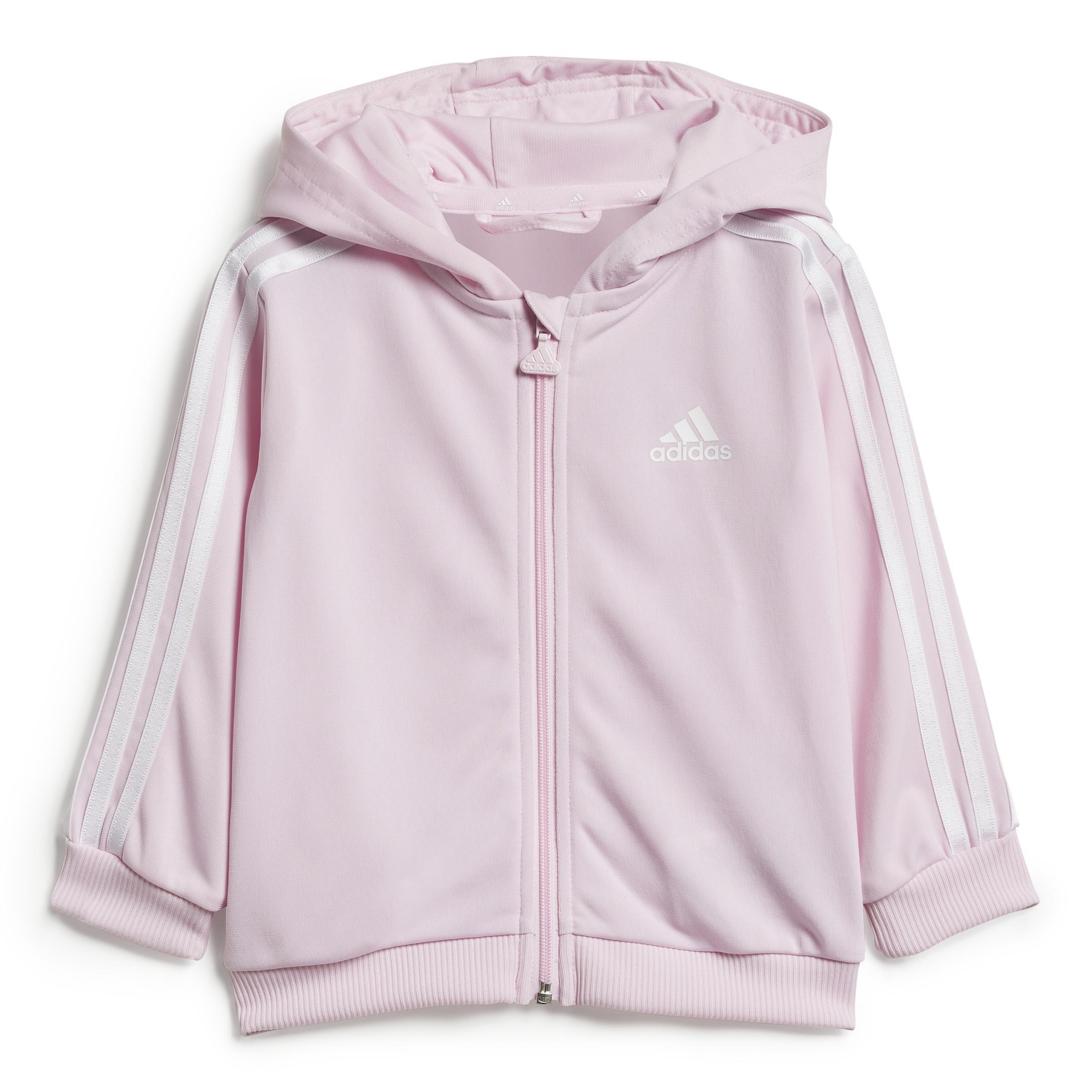 Essentials Shiny Hooded Track Suit, Pink, A901_ONE, large image number 14