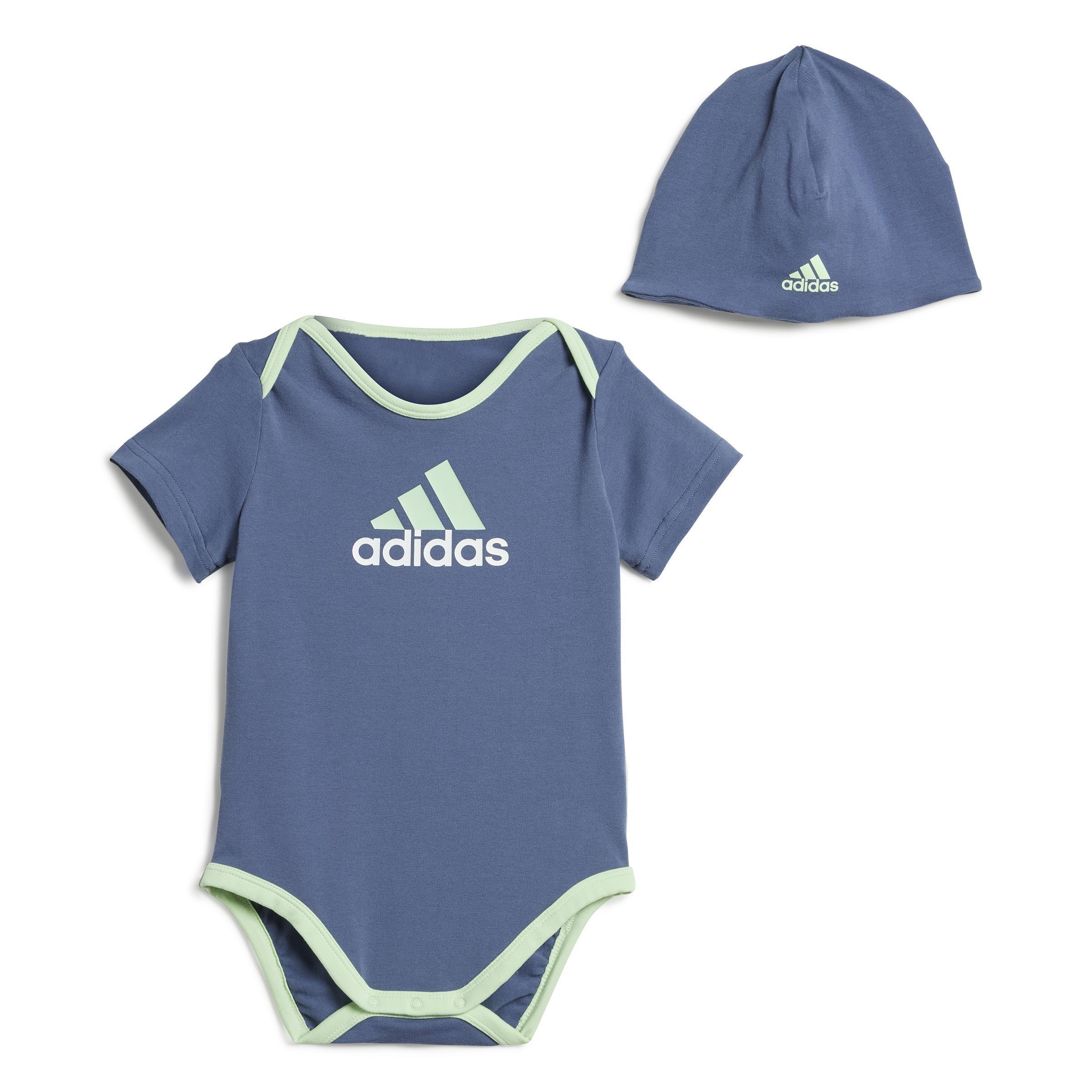 Unisex Kids Essentials Big Logo Gift Set, Blue, , large image number 0