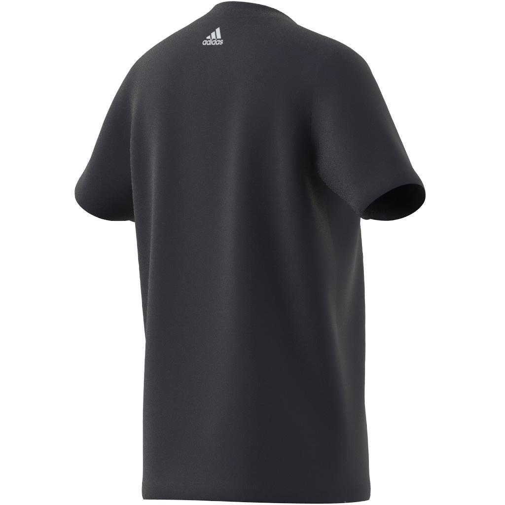 Unisex Kids Essentials Two-Colour Big Logo Cotton T-Shirt, Blue, A901_ONE, large image number 9