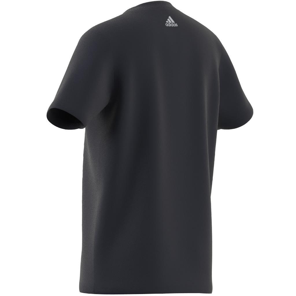 Unisex Kids Essentials Two-Colour Big Logo Cotton T-Shirt, Blue, A901_ONE, large image number 13