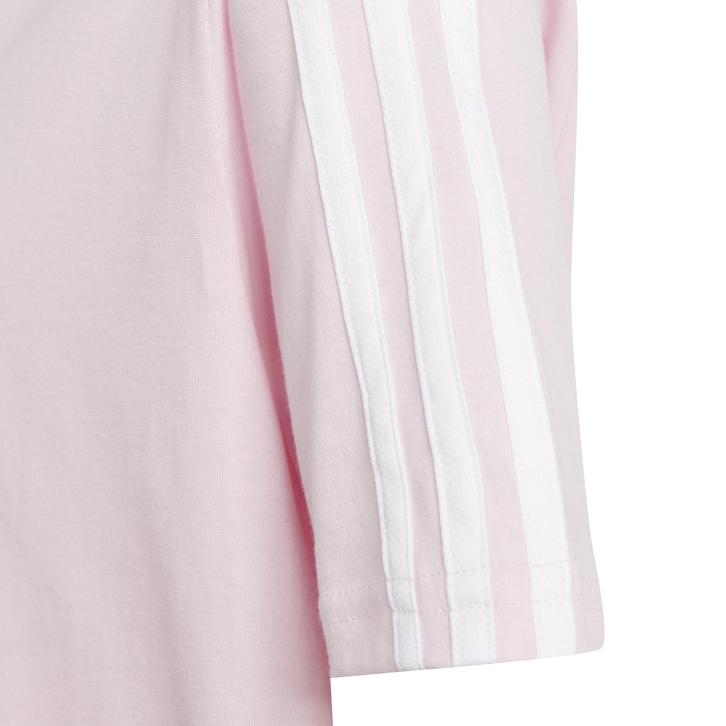 Kids Essentials 3-Stripes Boyfriend T-Shirt, Pink, A901_ONE, large image number 3