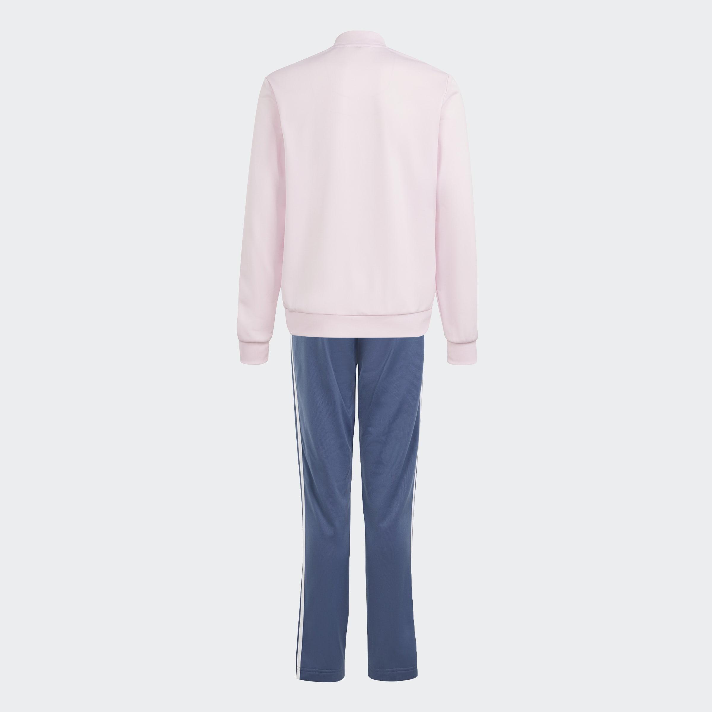 Kids Essentials 3-Stripes Track Suit, Pink