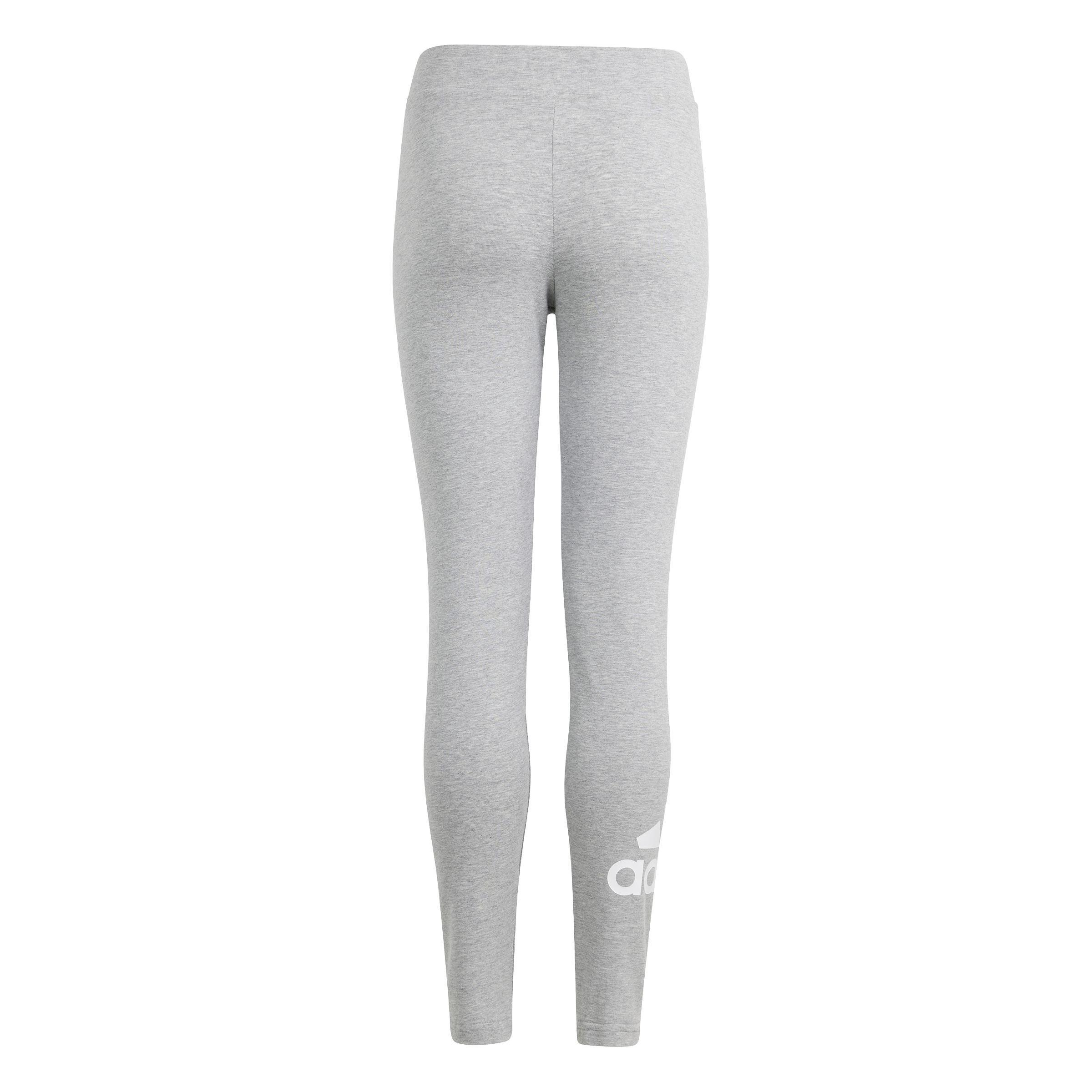 Kids Essentials Big Logo Cotton Leggings, Grey, , large image number 2