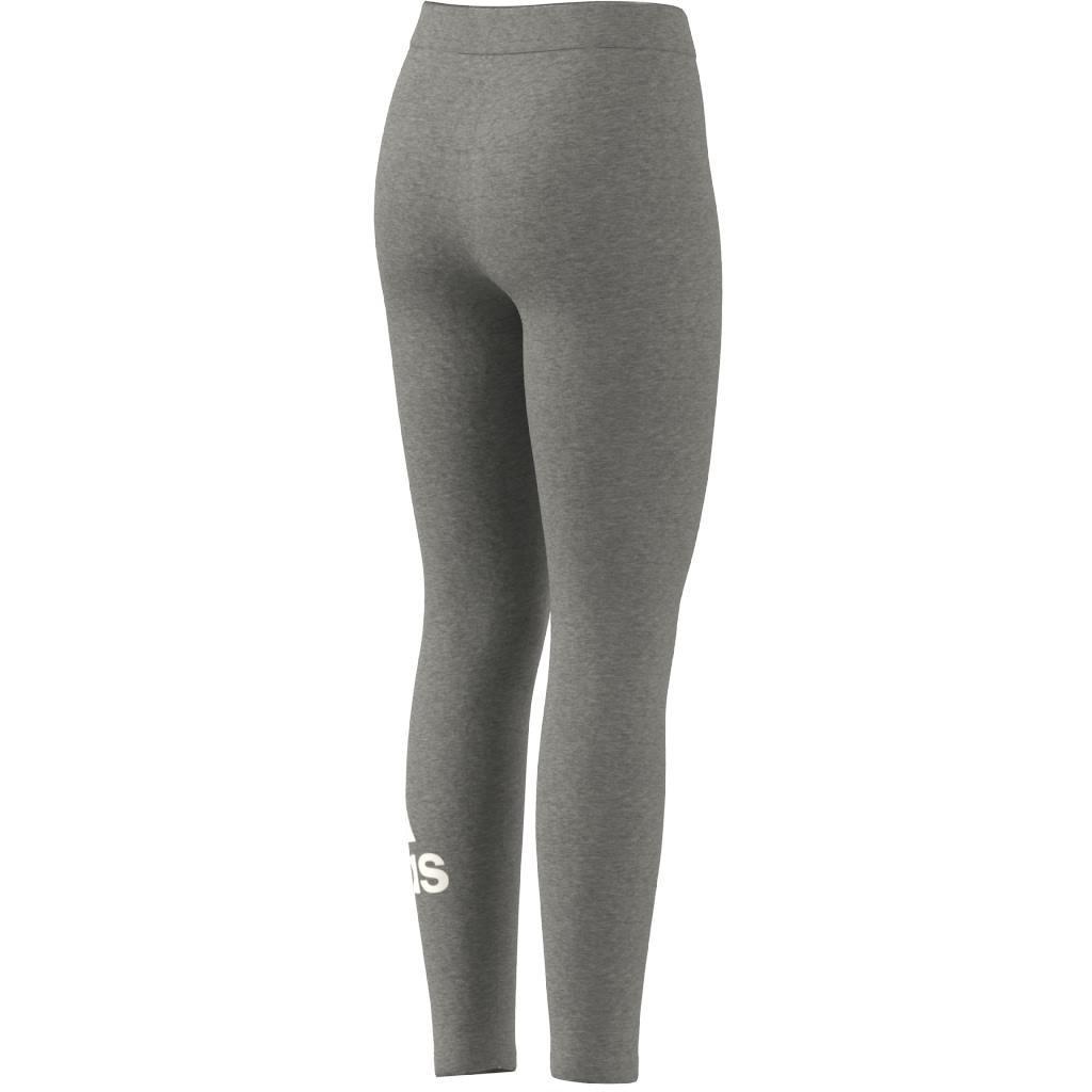 Kids Essentials Big Logo Cotton Leggings, Grey, A901_ONE, large image number 6