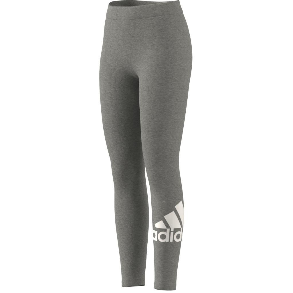 Kids Essentials Big Logo Cotton Leggings, Grey, , large image number 7