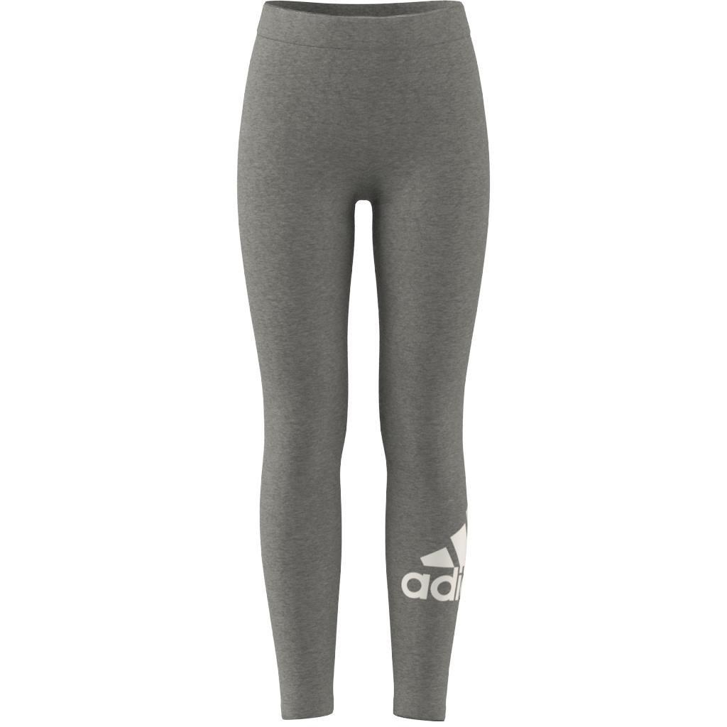 Kids Essentials Big Logo Cotton Leggings, Grey, A901_ONE, large image number 9