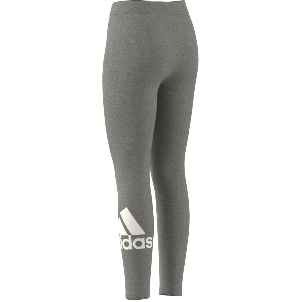 Kids Essentials Big Logo Cotton Leggings, Grey, , large image number 12