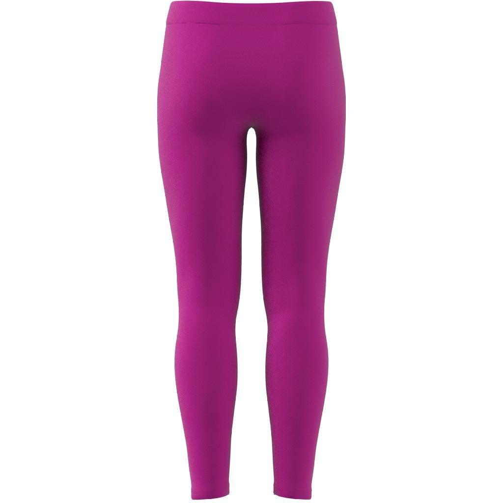 Kids Essentials Linear Logo Cotton Leggings, Pink, , large image number 6