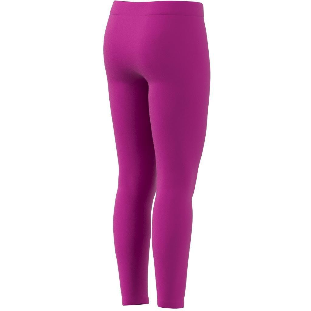 Kids Essentials Linear Logo Cotton Leggings, Pink, , large image number 7