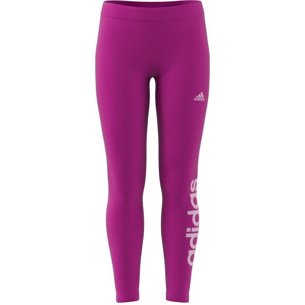 Kids Essentials Linear Logo Cotton Leggings, Pink, , large image number 8