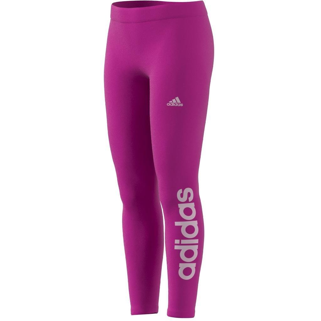 Kids Essentials Linear Logo Cotton Leggings, Pink, , large image number 12